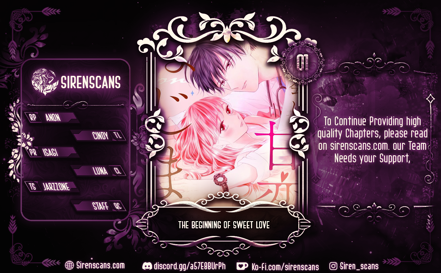 The Beginning of Sweet Love Chapter 1 - page 1