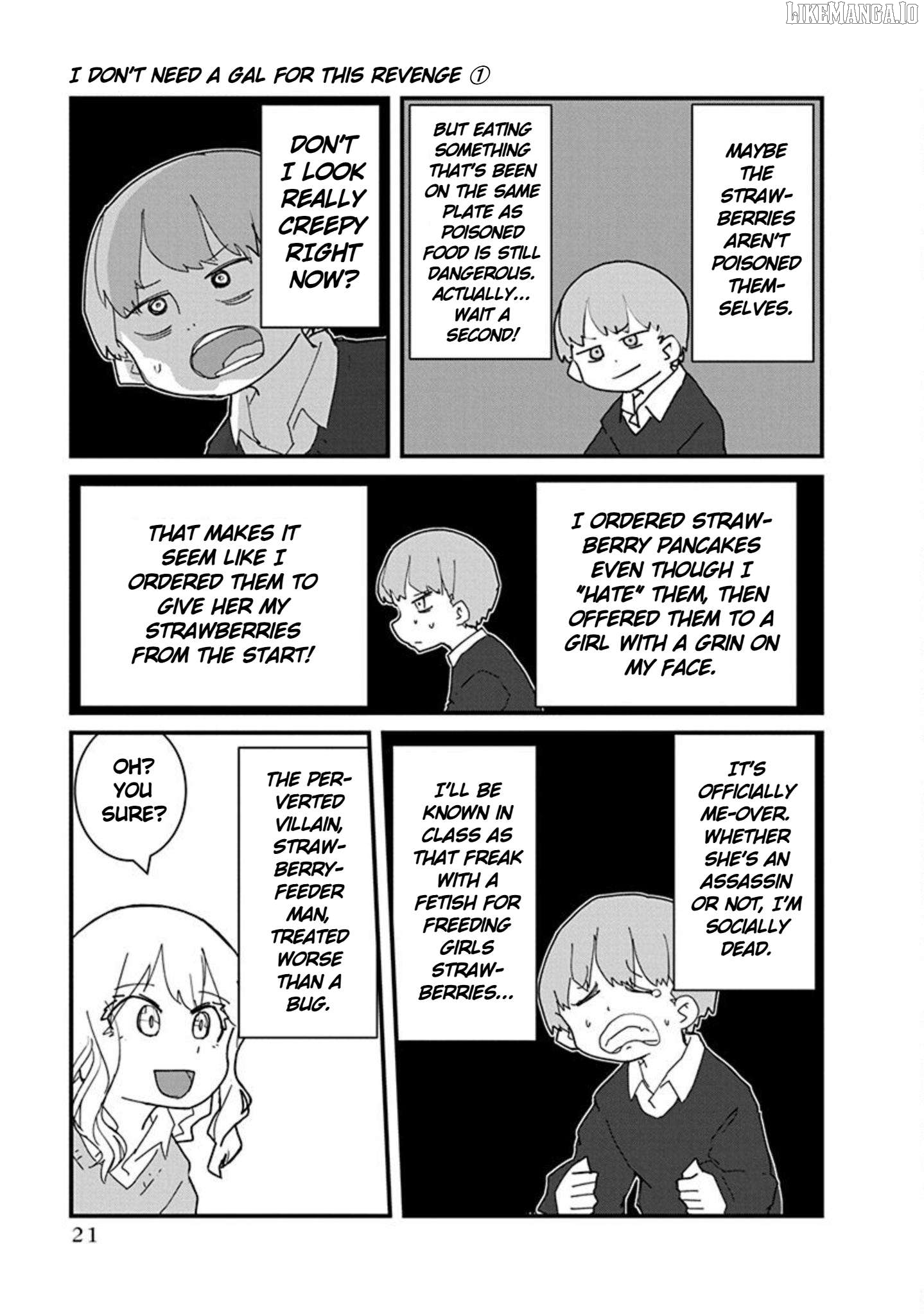 Kono Fukushuu ni Gyaru wa Iranai Chapter 1 - page 23