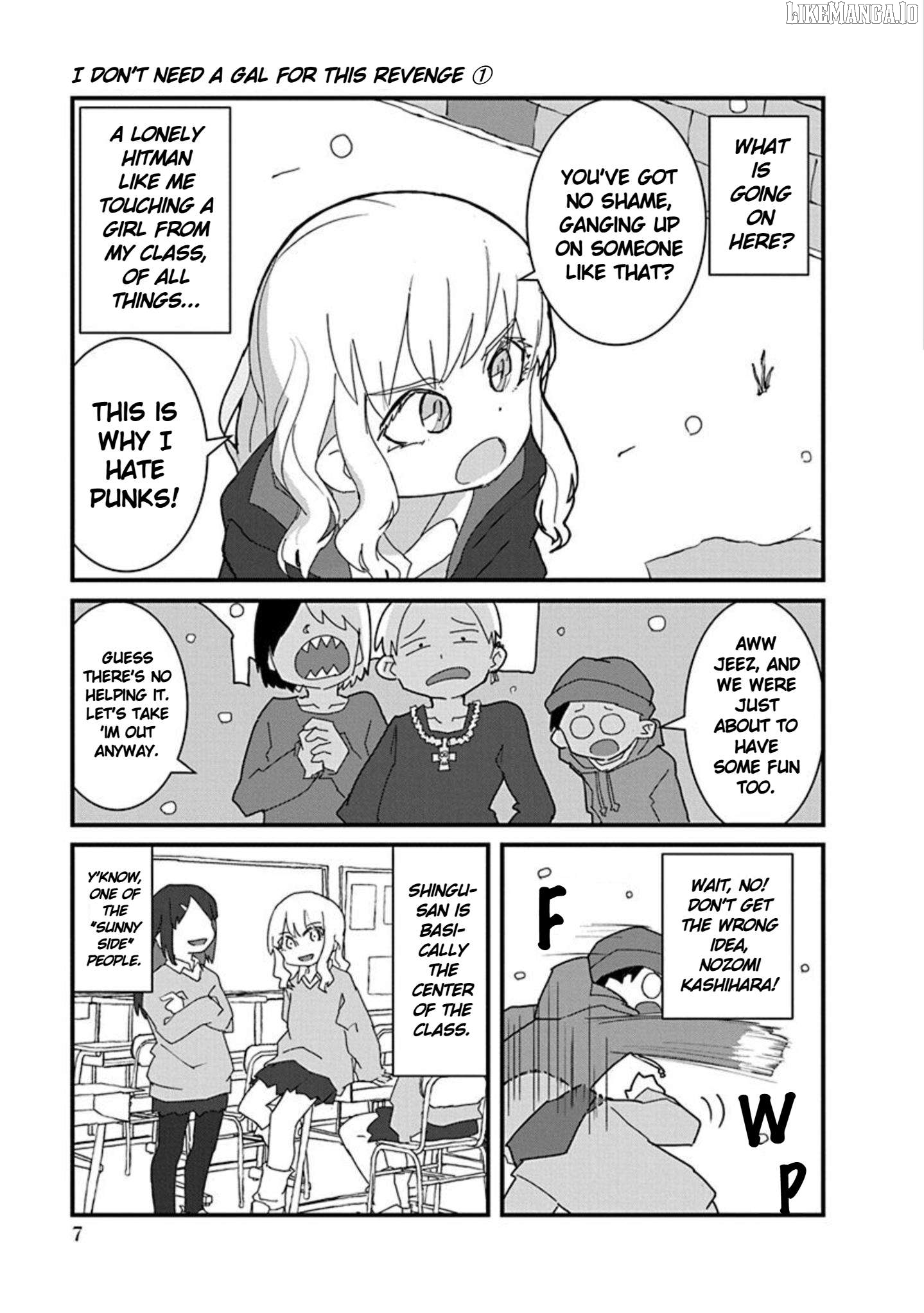 Kono Fukushuu ni Gyaru wa Iranai Chapter 1 - page 9