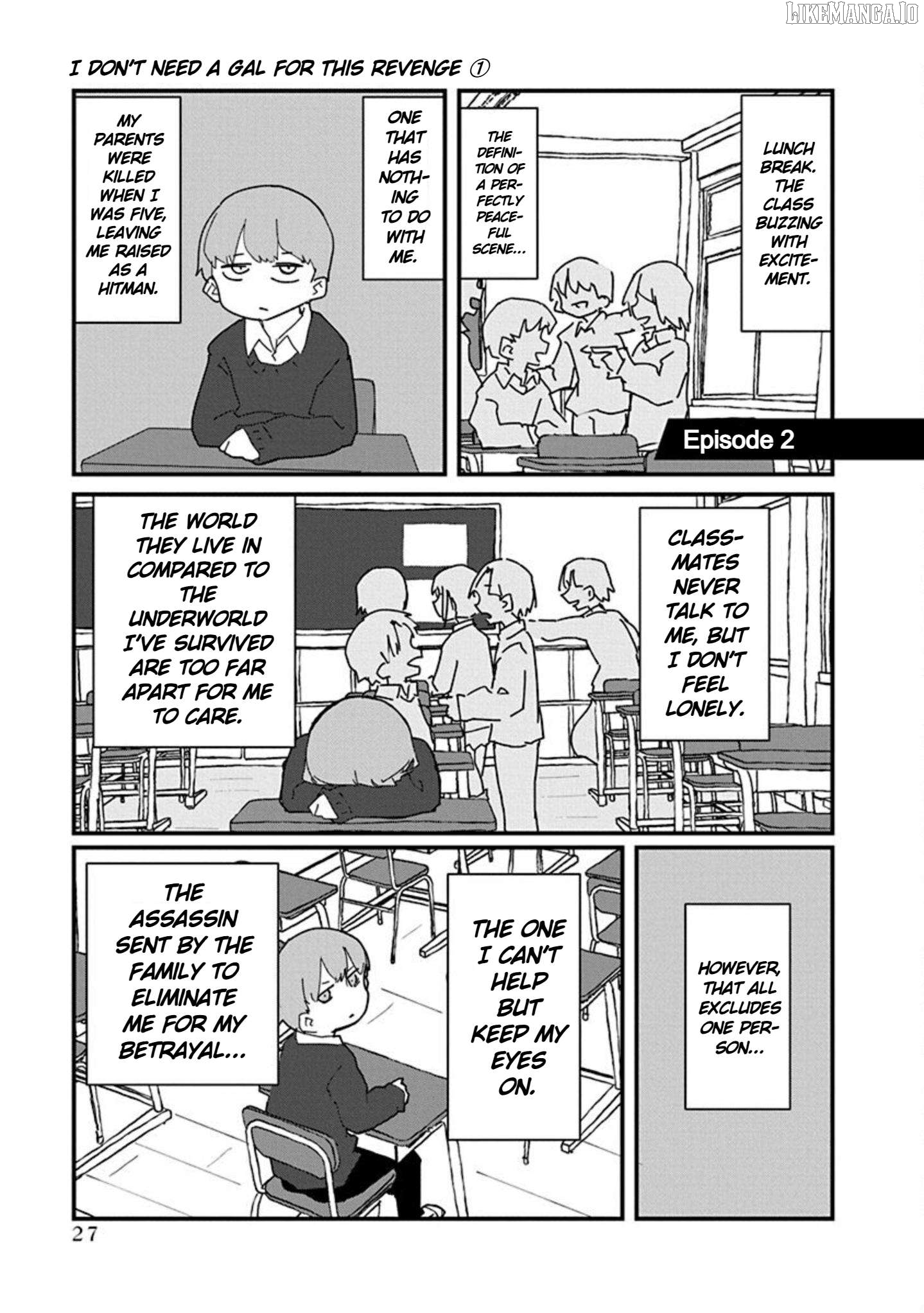 Kono Fukushuu ni Gyaru wa Iranai Chapter 2 - page 1