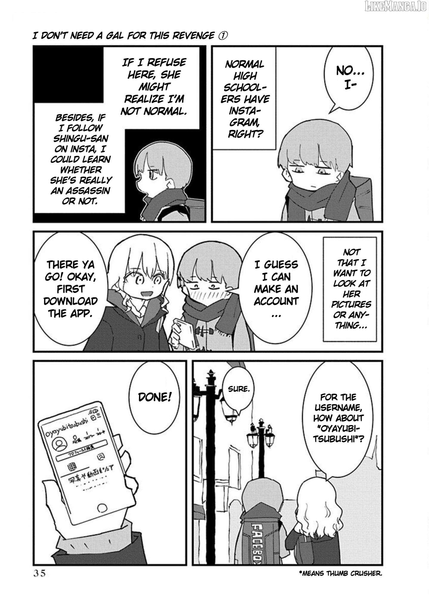 Kono Fukushuu ni Gyaru wa Iranai Chapter 2 - page 9