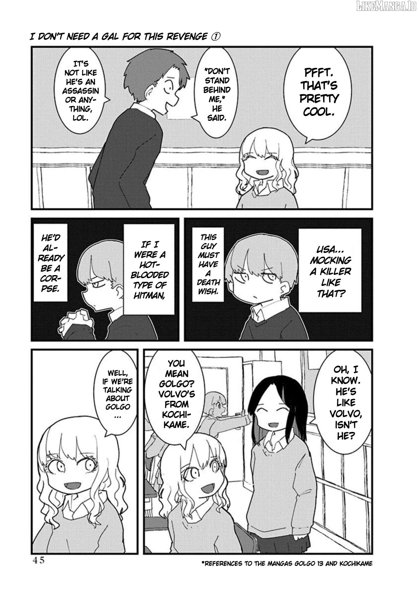 Kono Fukushuu ni Gyaru wa Iranai Chapter 3 - page 3