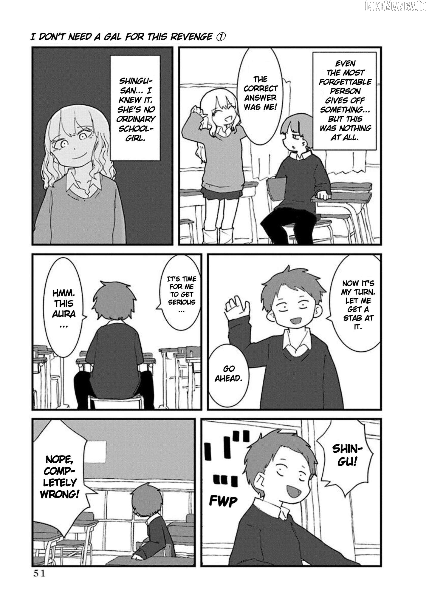 Kono Fukushuu ni Gyaru wa Iranai Chapter 3 - page 9