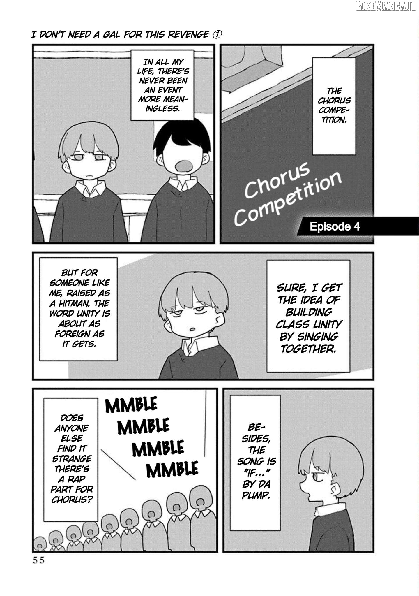 Kono Fukushuu ni Gyaru wa Iranai Chapter 4 - page 1