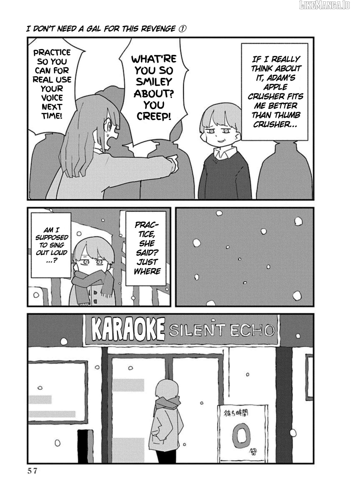 Kono Fukushuu ni Gyaru wa Iranai Chapter 4 - page 3