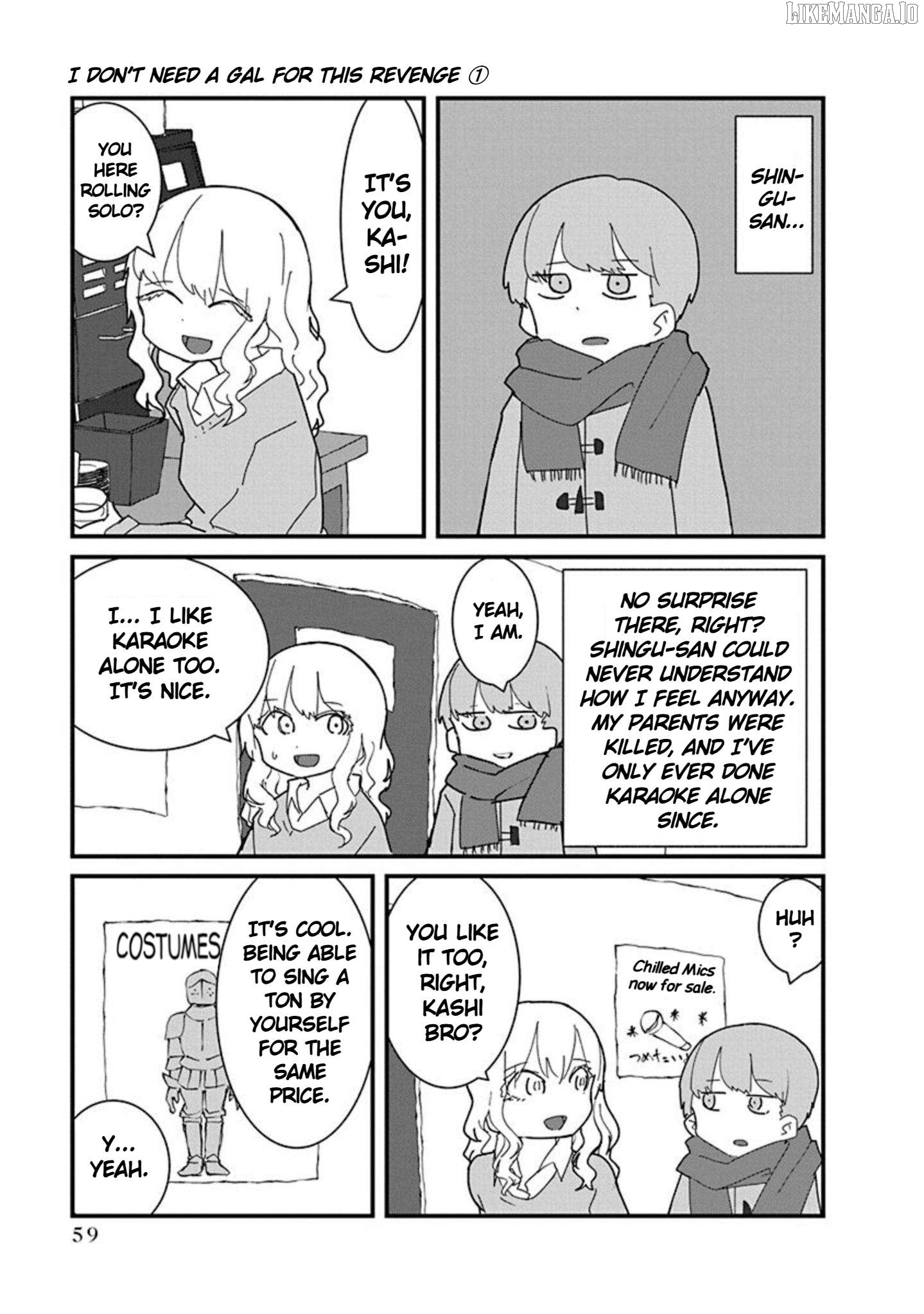 Kono Fukushuu ni Gyaru wa Iranai Chapter 4 - page 5