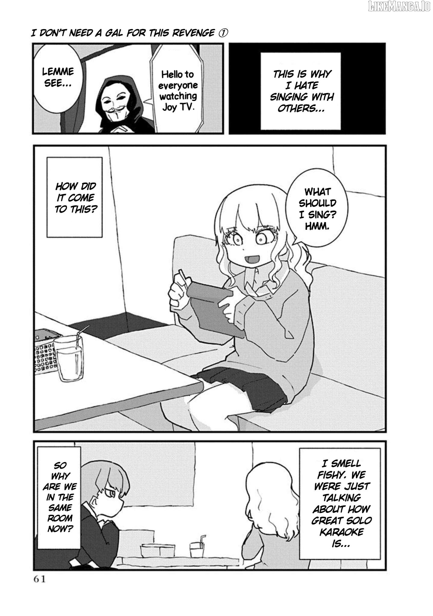 Kono Fukushuu ni Gyaru wa Iranai Chapter 4 - page 7