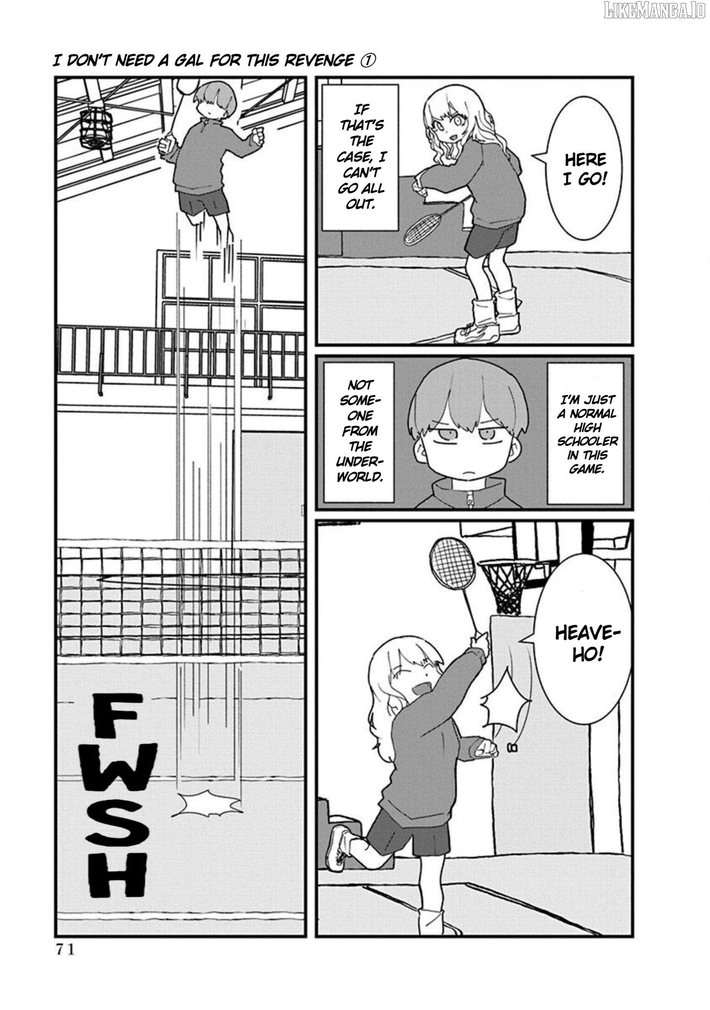 Kono Fukushuu ni Gyaru wa Iranai Chapter 5 - page 3