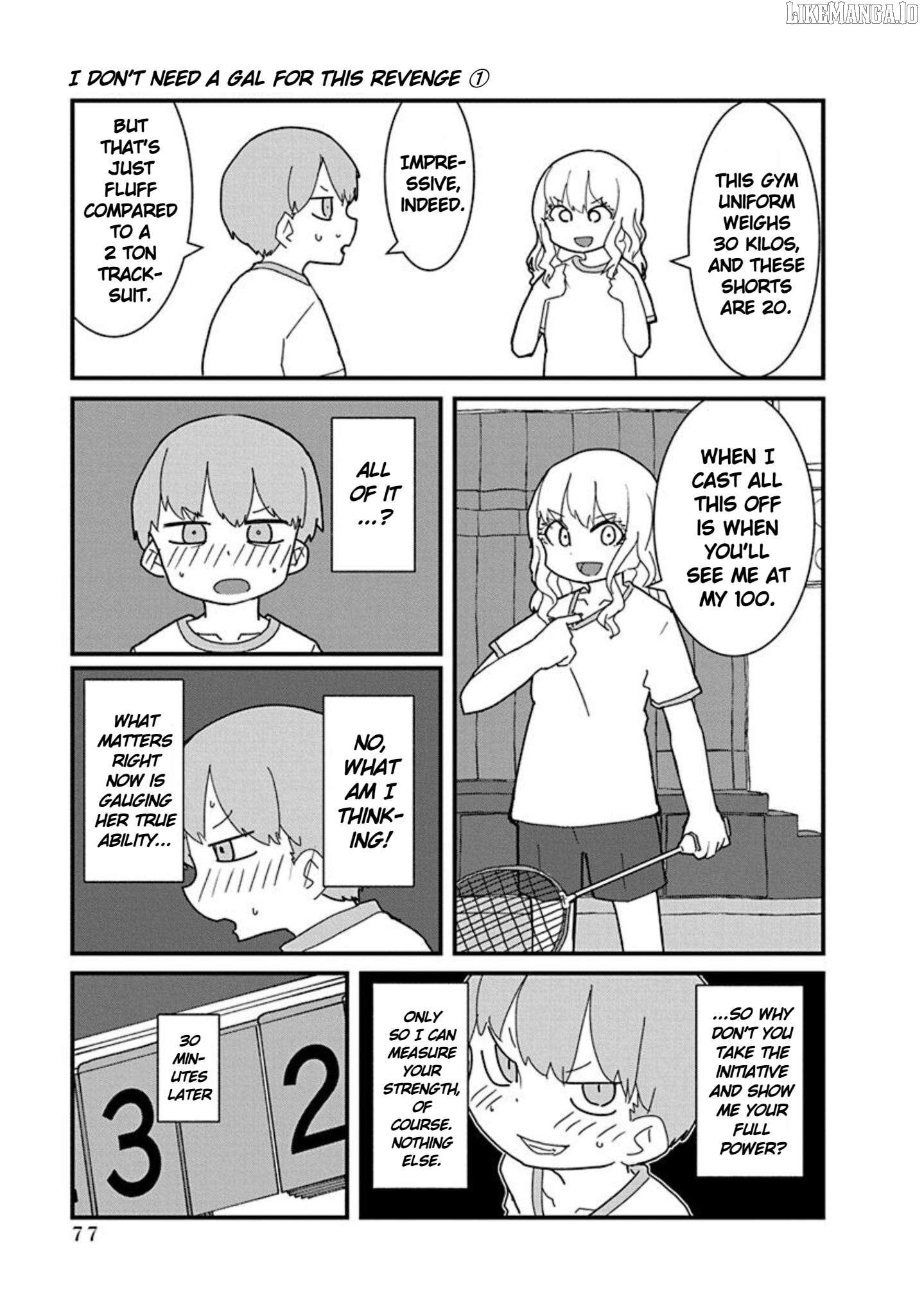 Kono Fukushuu ni Gyaru wa Iranai Chapter 5 - page 9