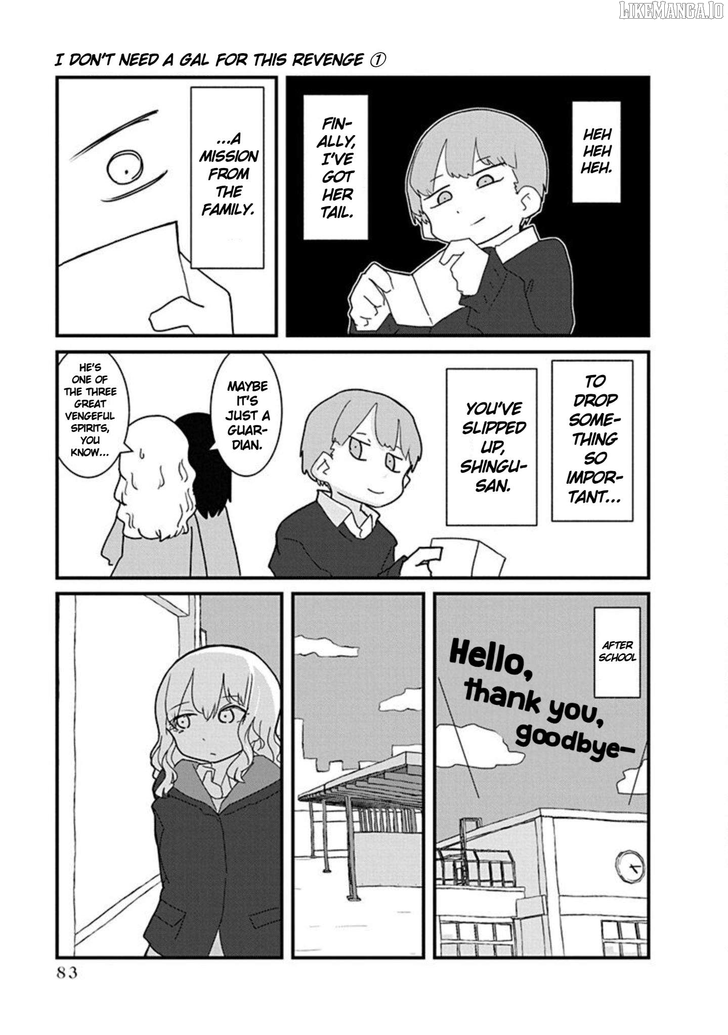 Kono Fukushuu ni Gyaru wa Iranai Chapter 6 - page 3
