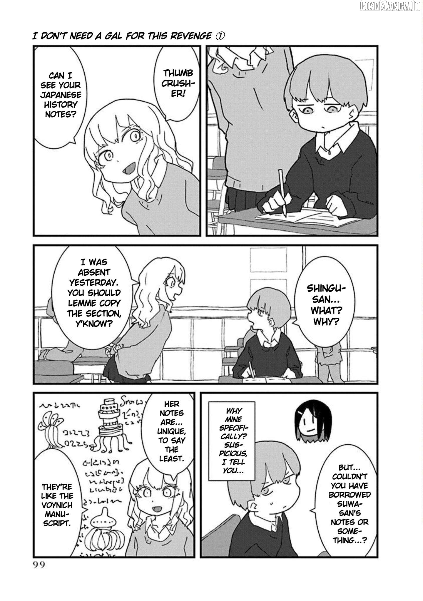 Kono Fukushuu ni Gyaru wa Iranai Chapter 7 - page 3