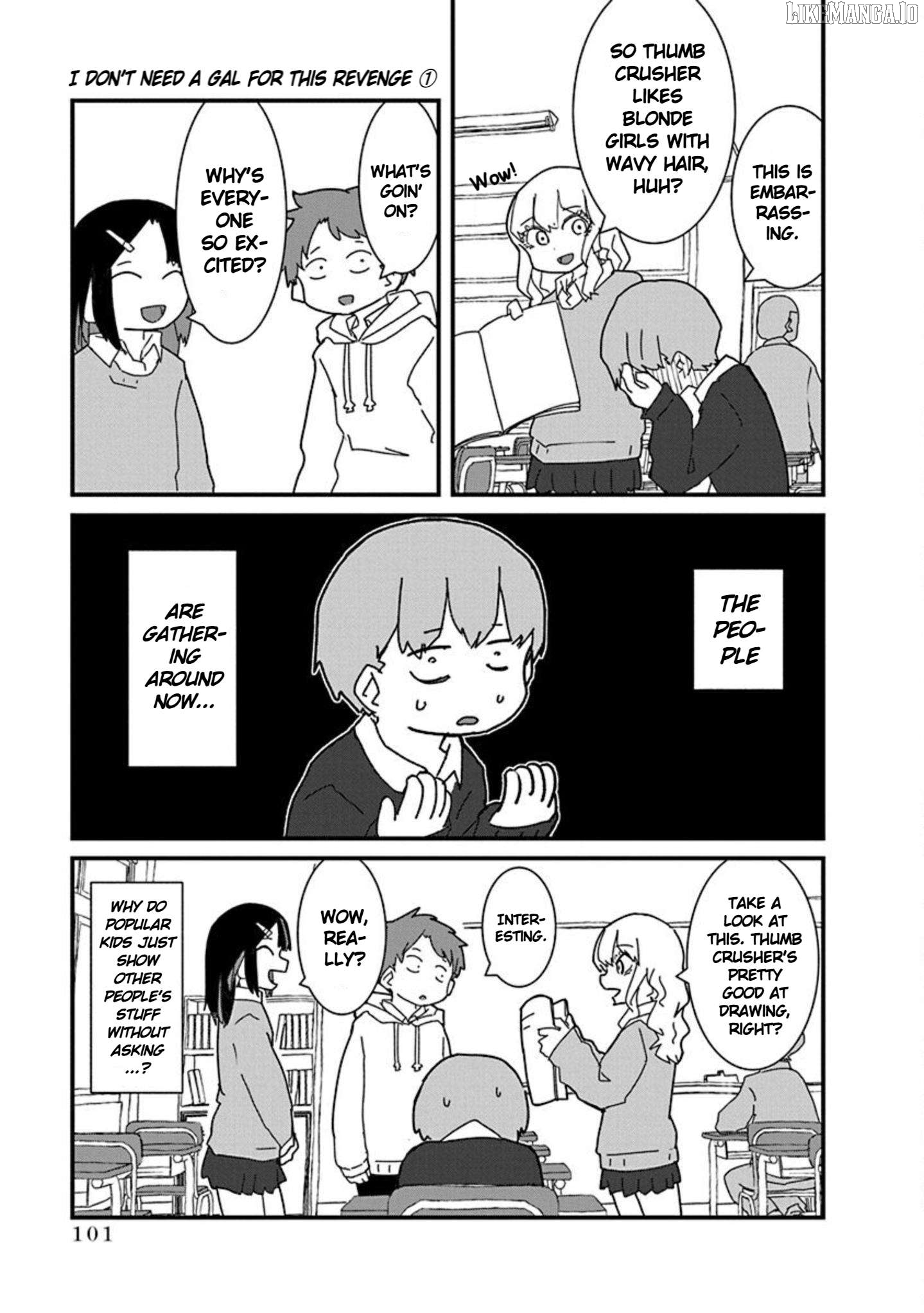 Kono Fukushuu ni Gyaru wa Iranai Chapter 7 - page 5