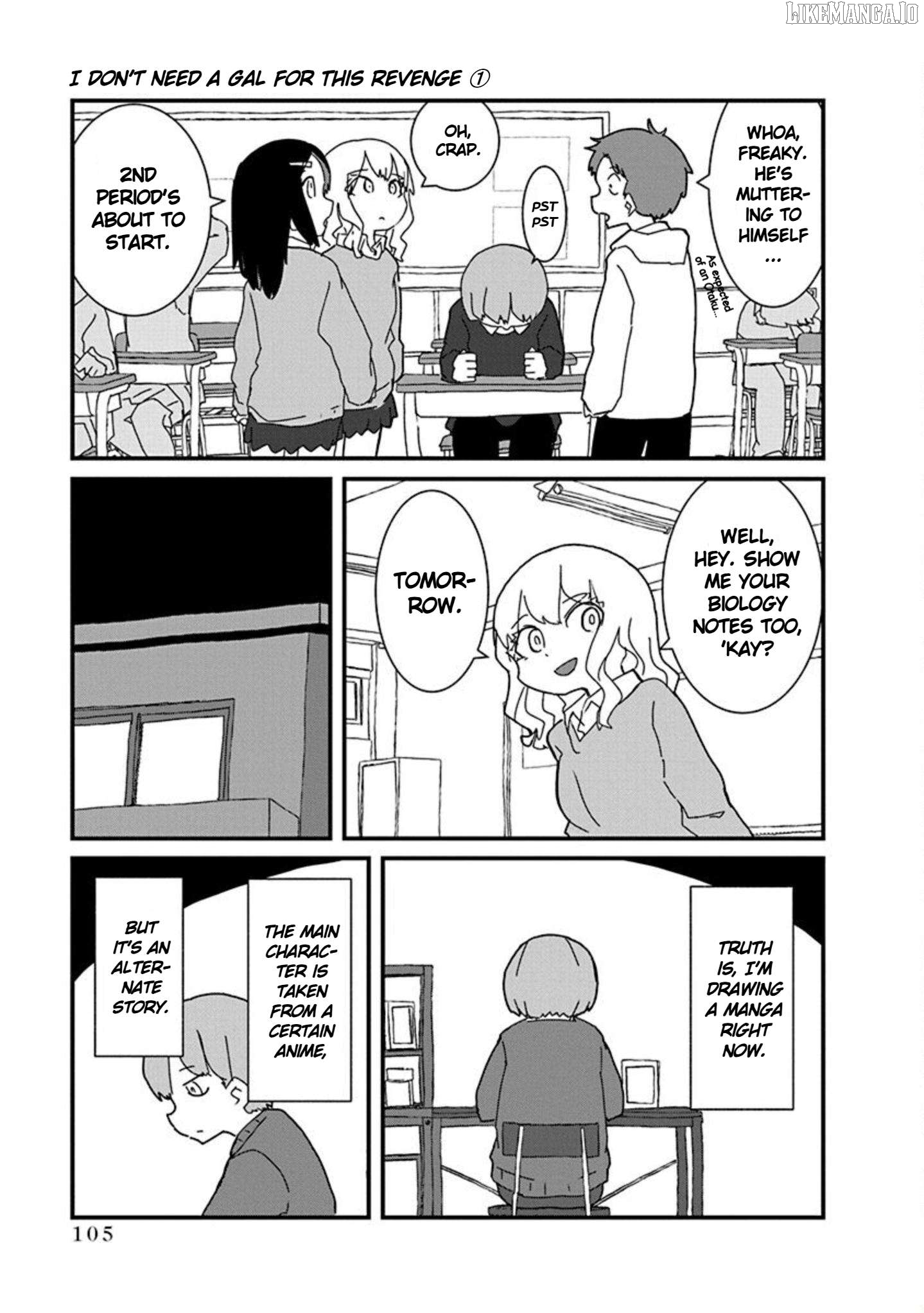 Kono Fukushuu ni Gyaru wa Iranai Chapter 7 - page 9