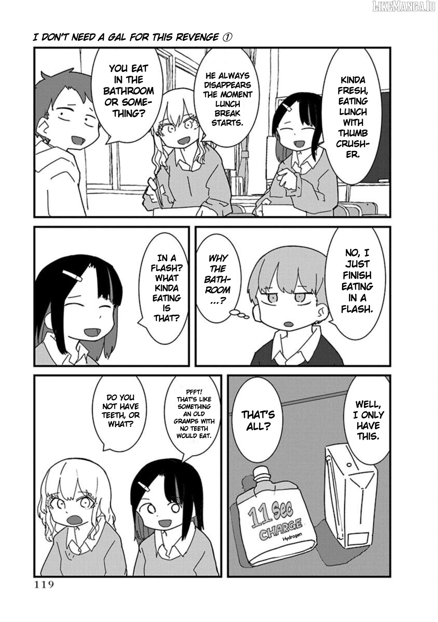 Kono Fukushuu ni Gyaru wa Iranai Chapter 8 - page 5