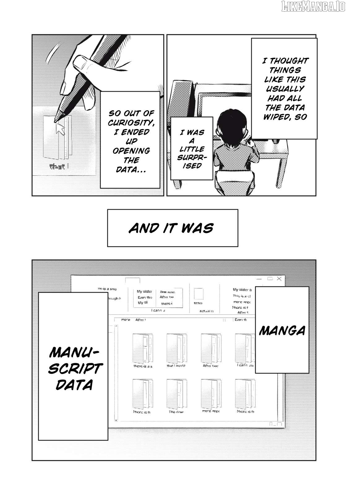 Dareka ga Kaita Manga Chapter 1 - page 3