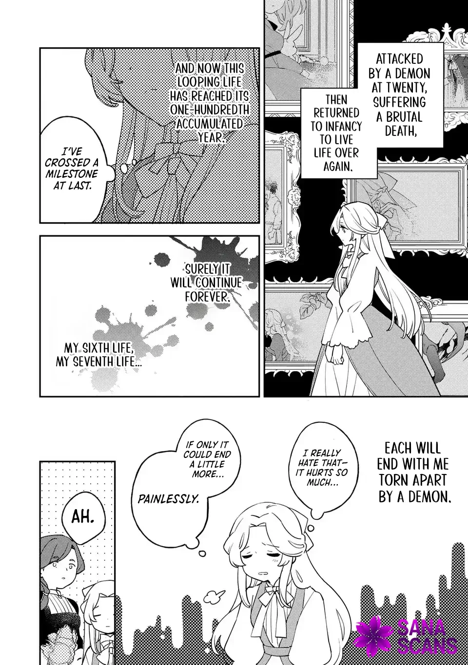 The Dismemberment Loop Lady Falls in Love for the First Time in Her Cumulative 100th Year of Life Chapter 0.1 - page 8