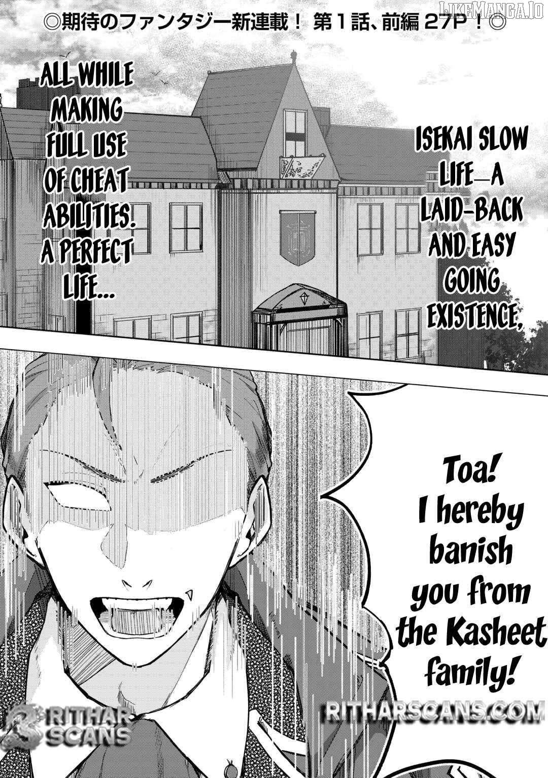 The Banished Reincarnated Noble is Free to do as He Pleases Chapter 1 - page 2