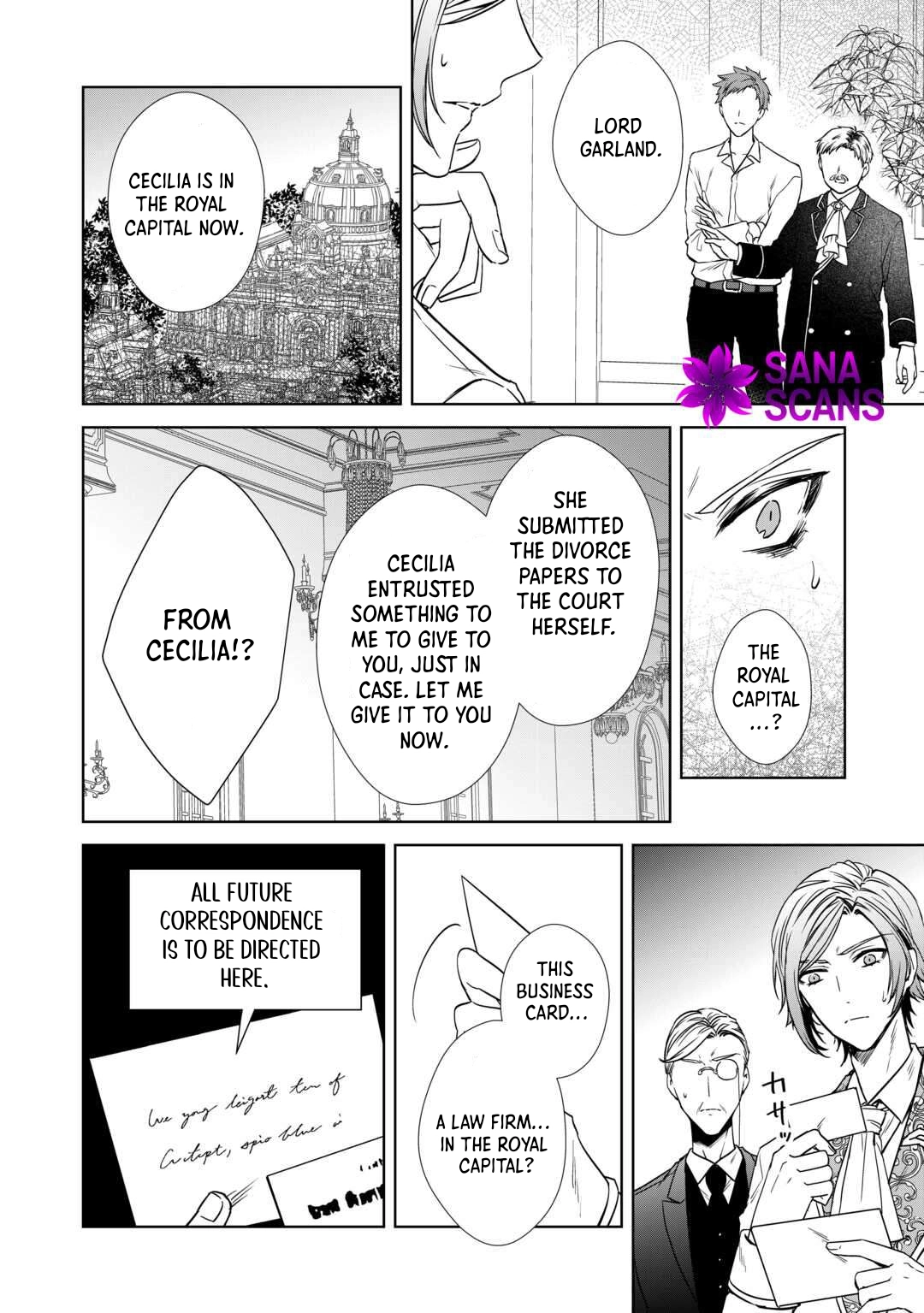 Danna-sama wa Tsuma no Watashi yori Osananajimi no Kata ga Taisetsu na you desu Chapter 8 - page 25