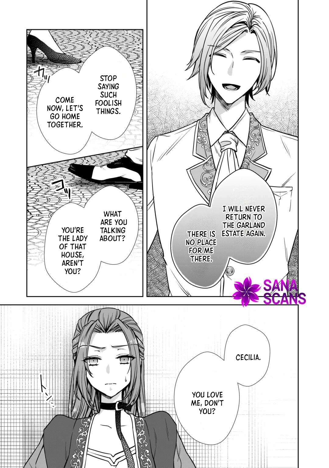 Danna-sama wa Tsuma no Watashi yori Osananajimi no Kata ga Taisetsu na you desu Chapter 9 - page 16