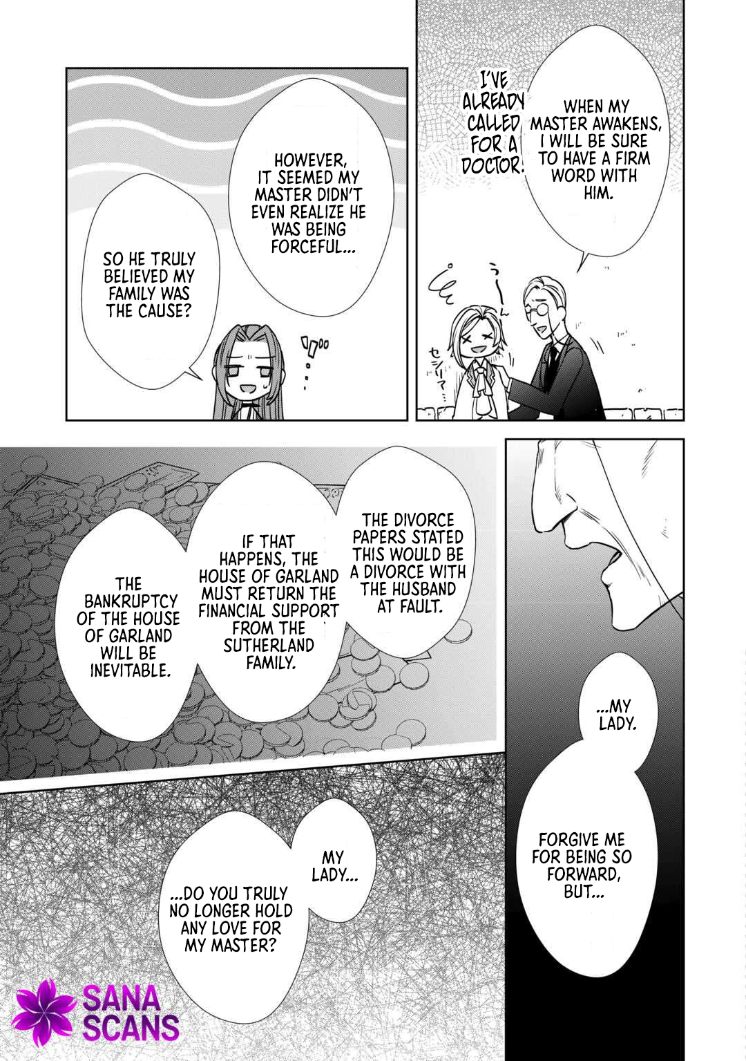Danna-sama wa Tsuma no Watashi yori Osananajimi no Kata ga Taisetsu na you desu Chapter 9 - page 24