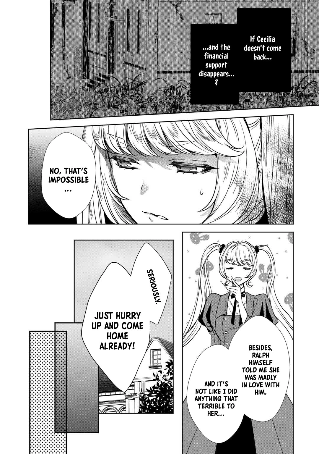 Danna-sama wa Tsuma no Watashi yori Osananajimi no Kata ga Taisetsu na you desu Chapter 10 - page 3