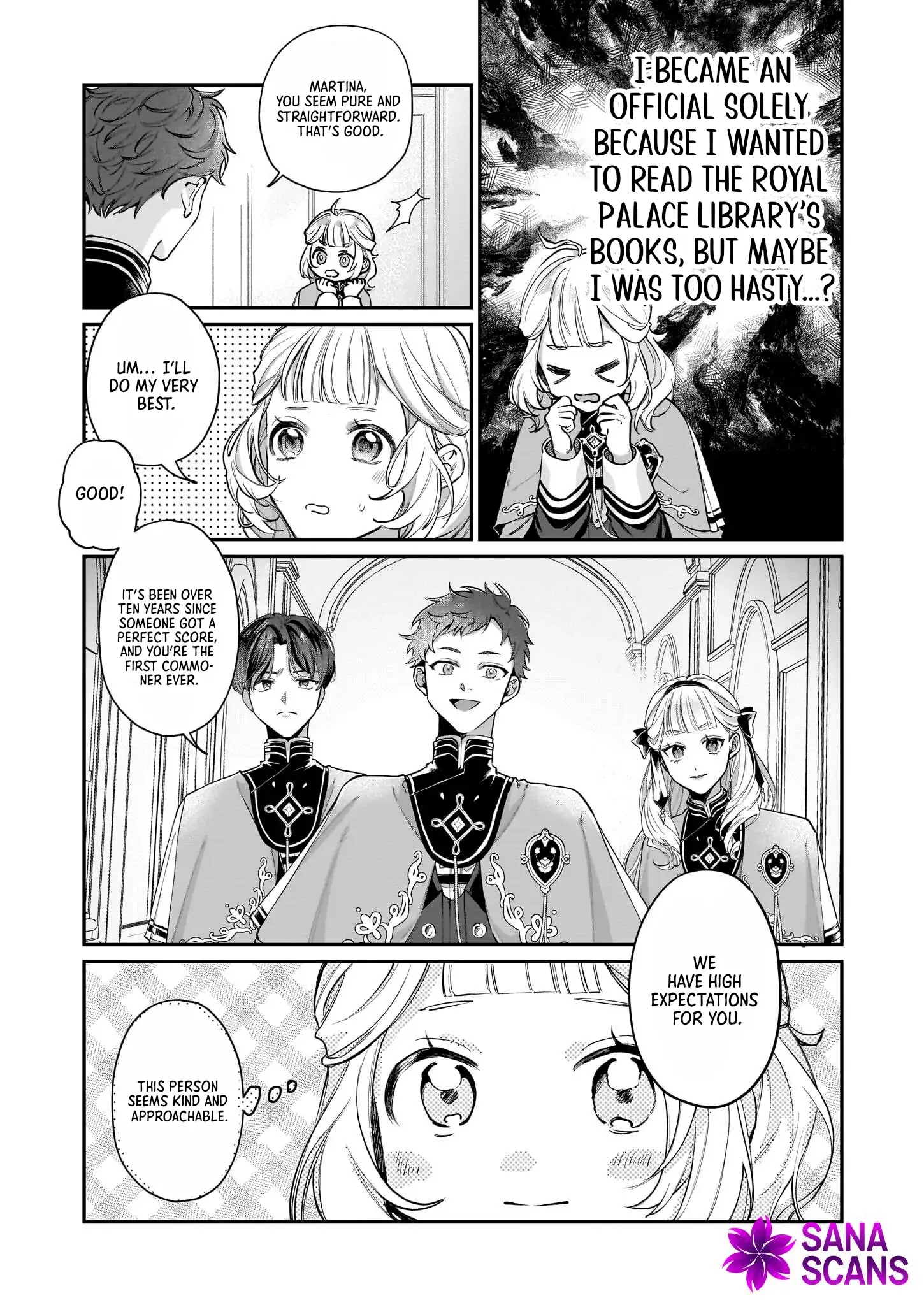 Toshokan no Tensai Shoujo: Honzuki no Shinjin Kanri wa Boudai na Chishiki de Kuni wo Sukuimasu Chapter 1 - page 25