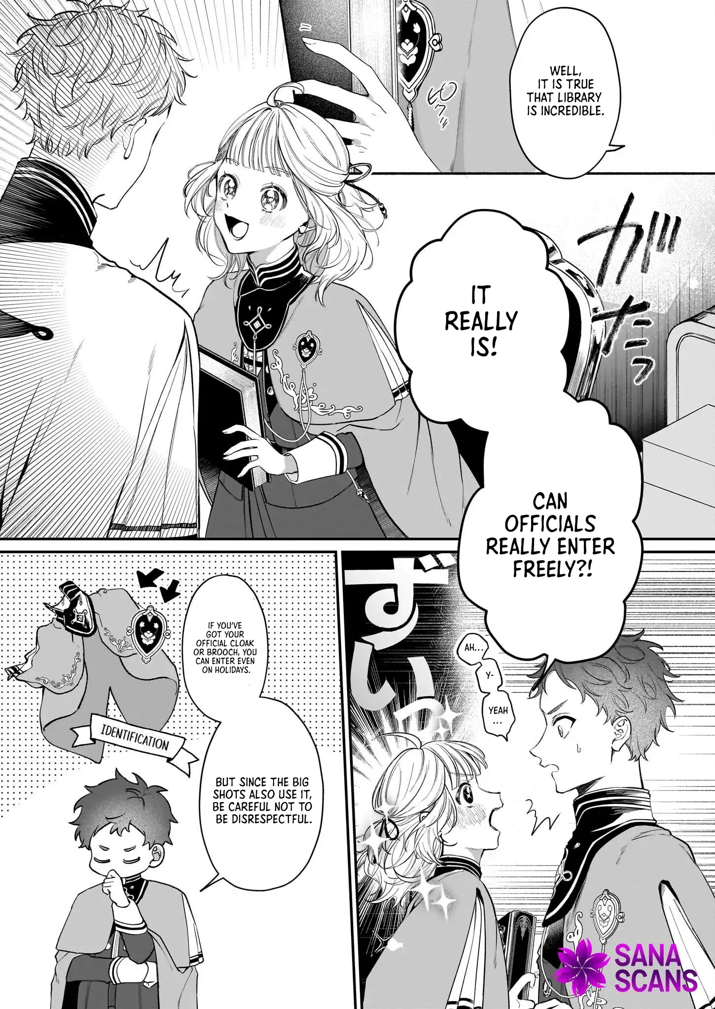 Toshokan no Tensai Shoujo: Honzuki no Shinjin Kanri wa Boudai na Chishiki de Kuni wo Sukuimasu Chapter 1 - page 35