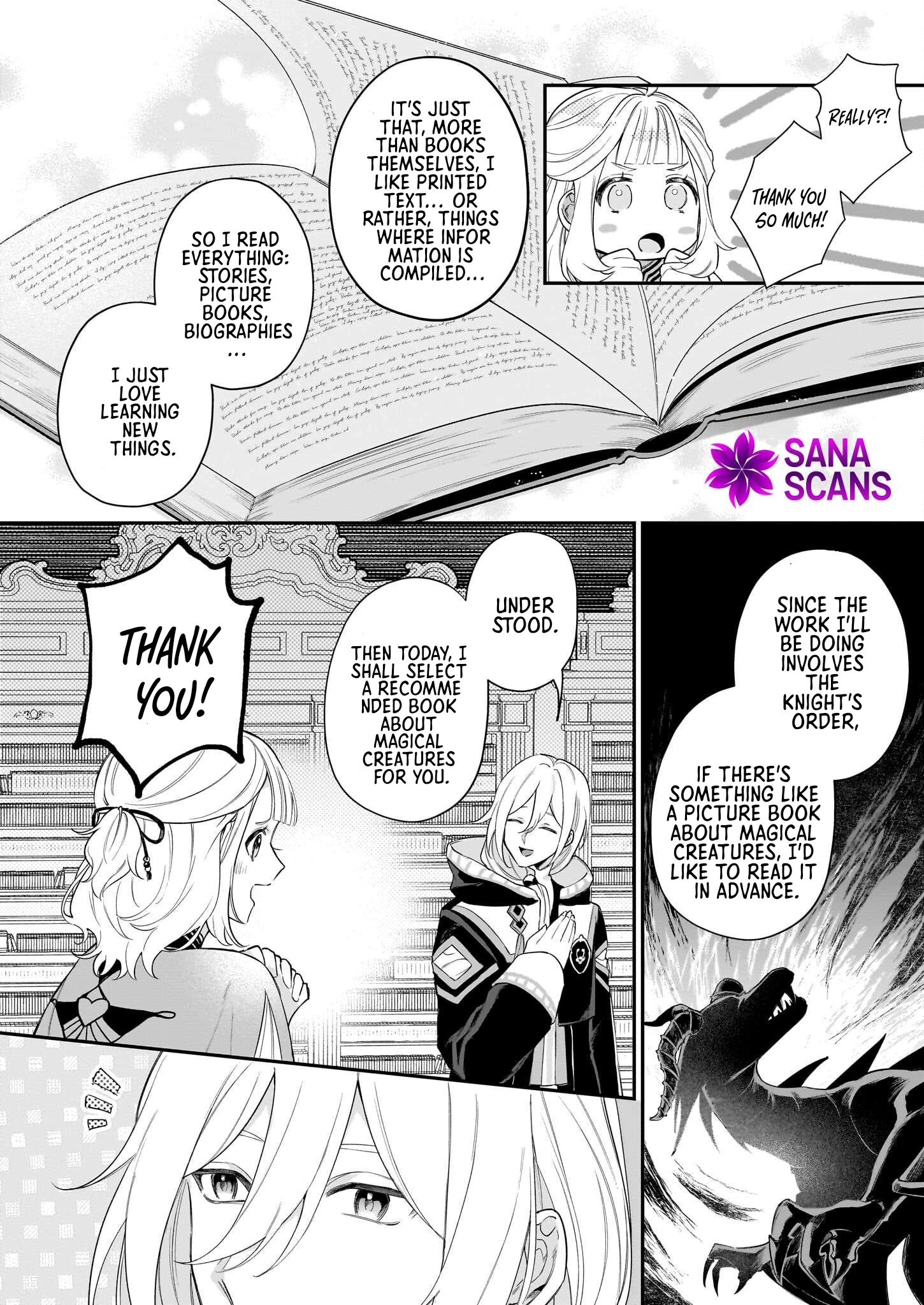 Toshokan no Tensai Shoujo: Honzuki no Shinjin Kanri wa Boudai na Chishiki de Kuni wo Sukuimasu Chapter 2 - page 9