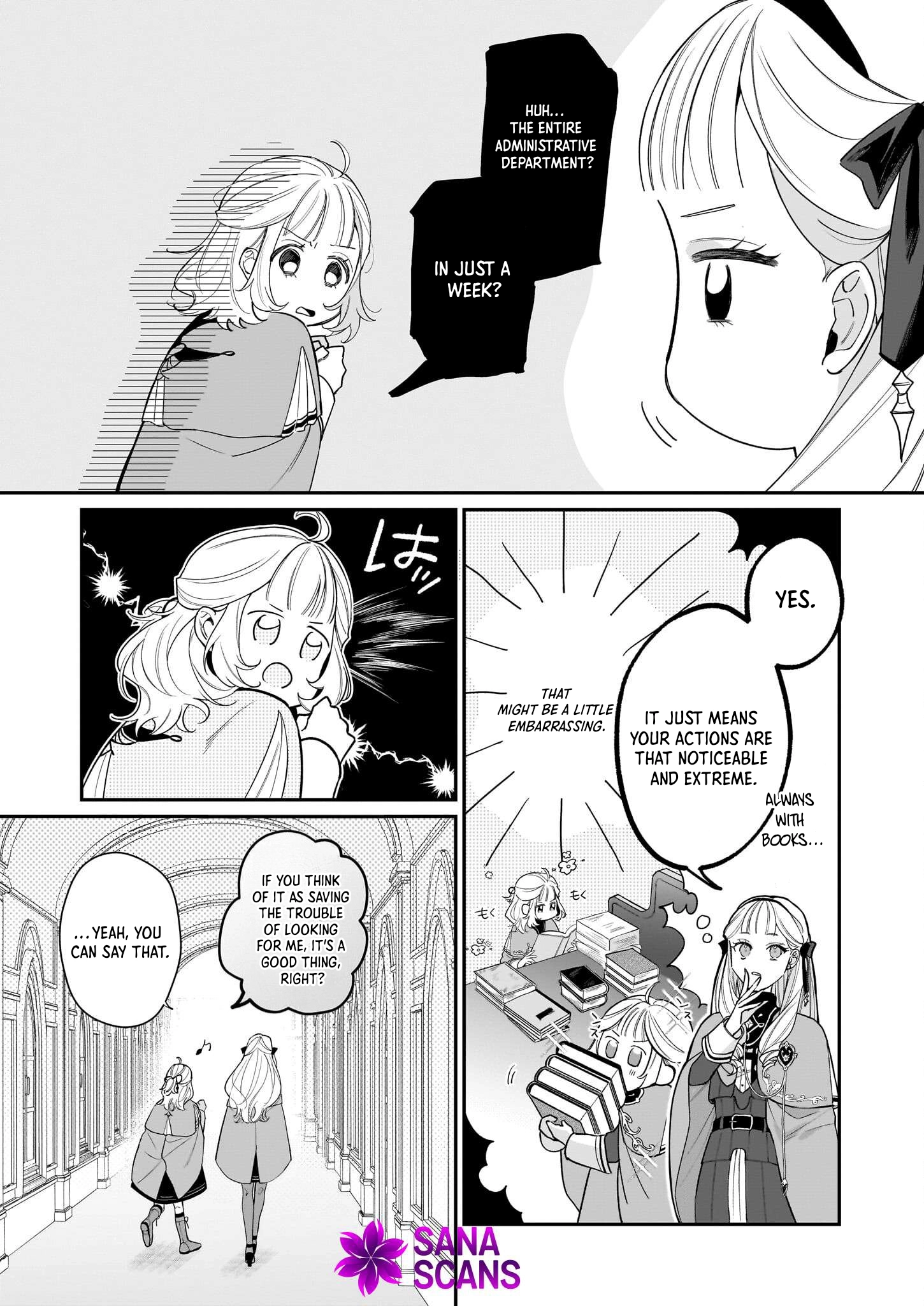 Toshokan no Tensai Shoujo: Honzuki no Shinjin Kanri wa Boudai na Chishiki de Kuni wo Sukuimasu Chapter 2 - page 36