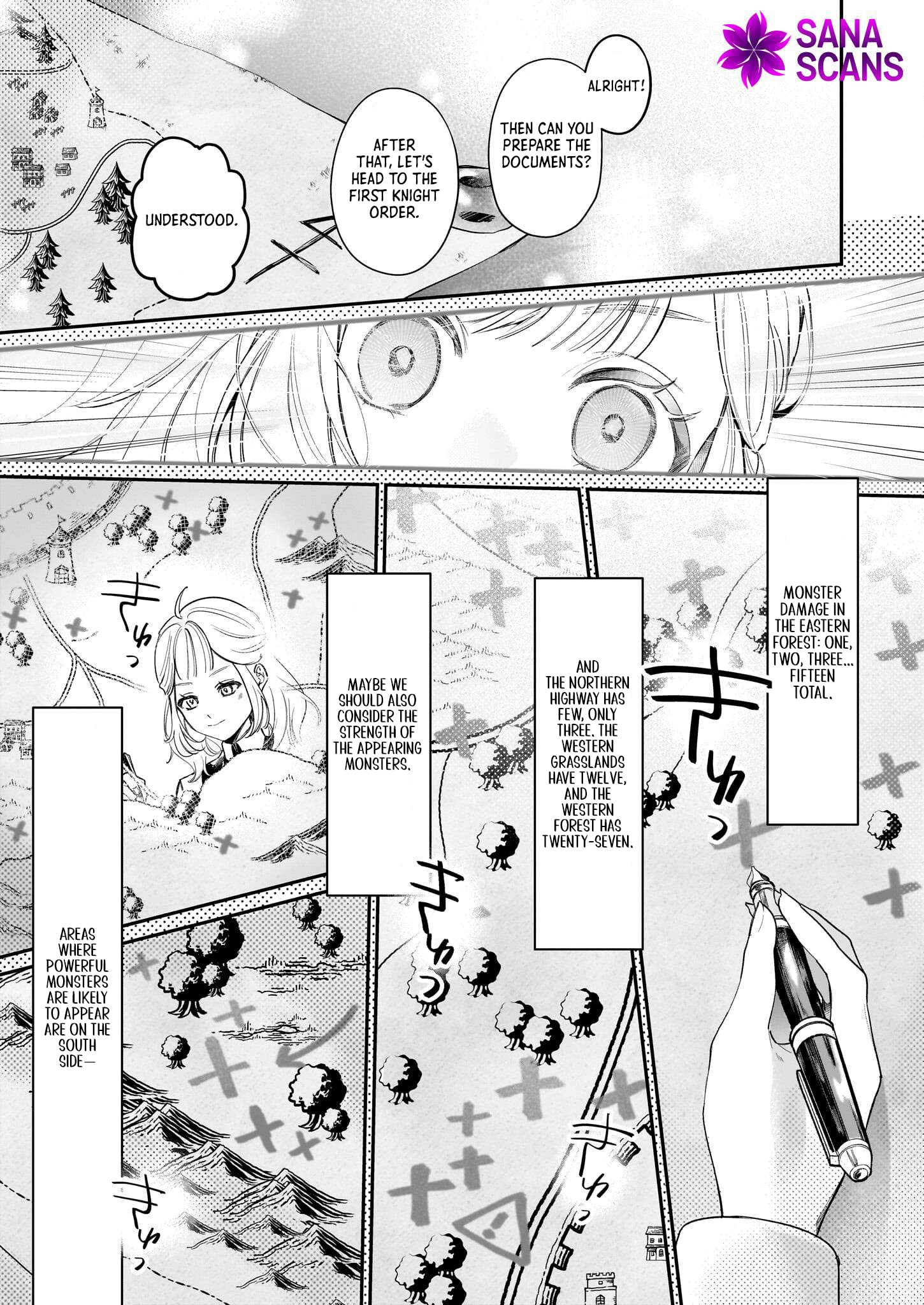 Toshokan no Tensai Shoujo: Honzuki no Shinjin Kanri wa Boudai na Chishiki de Kuni wo Sukuimasu Chapter 2 - page 43