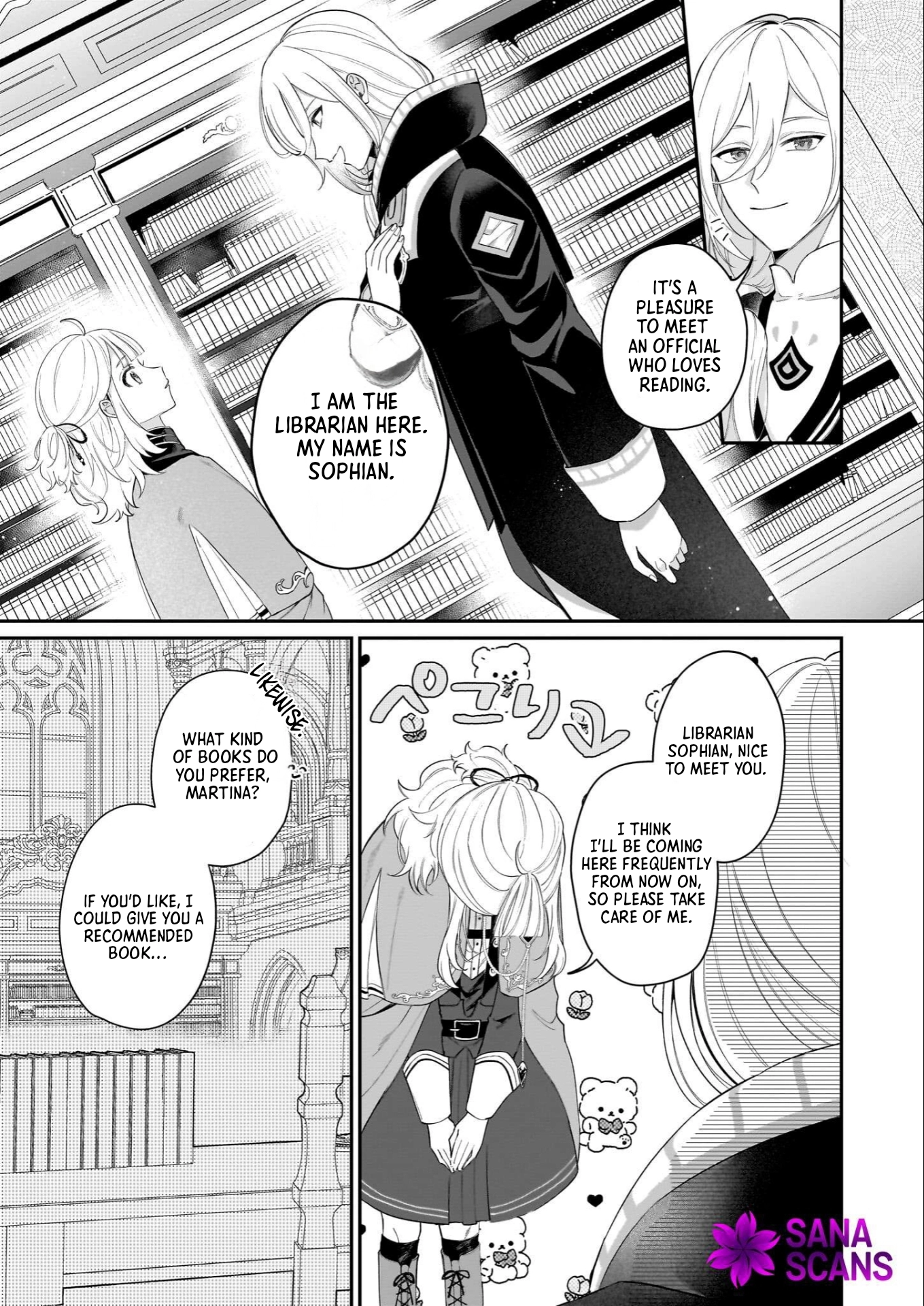 Toshokan no Tensai Shoujo: Honzuki no Shinjin Kanri wa Boudai na Chishiki de Kuni wo Sukuimasu Chapter 2 - page 8