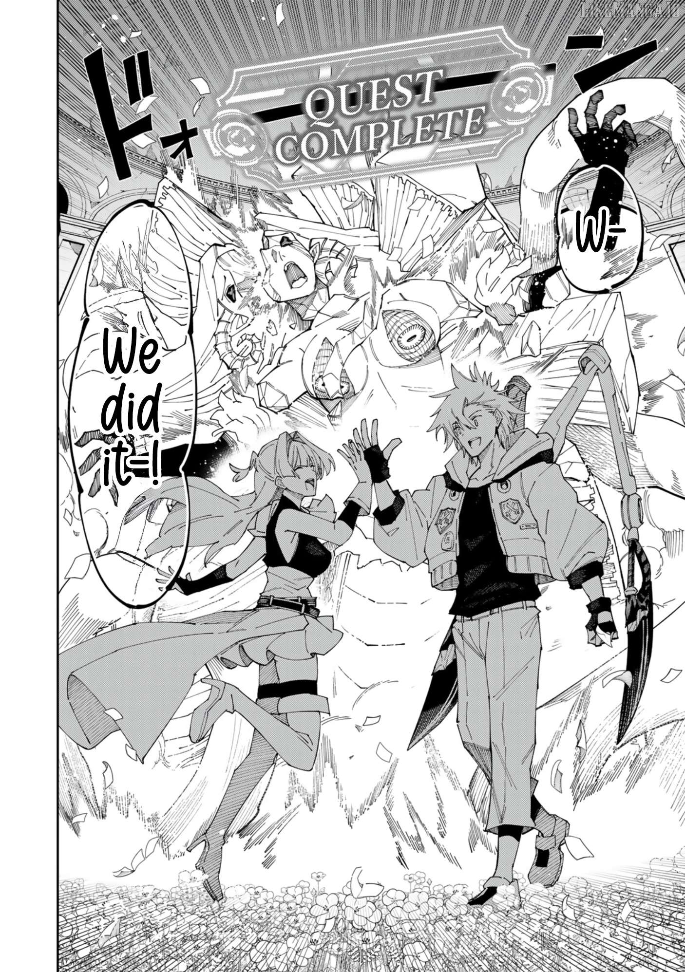 Yontou-ryuu no Saikyou Haishin-sha ~Yari Konda VR Game no Settei ge Genjitsu Sekai ni Hanei Sareta node, Haishi Yotei Datta Job de Musou Shimasu~ Chapter 1 - page 60