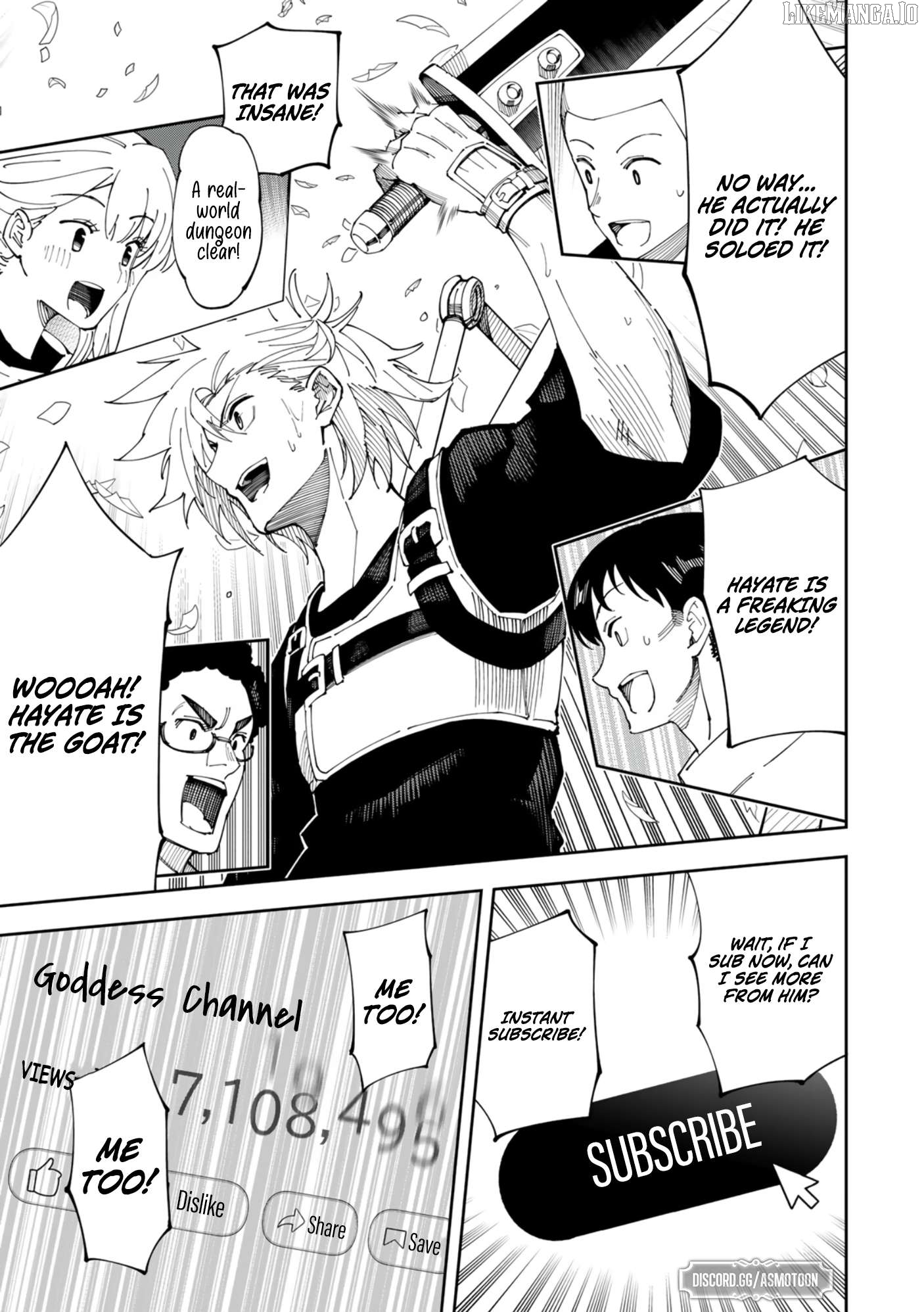 Yontou-ryuu no Saikyou Haishin-sha ~Yari Konda VR Game no Settei ge Genjitsu Sekai ni Hanei Sareta node, Haishi Yotei Datta Job de Musou Shimasu~ Chapter 2 - page 36