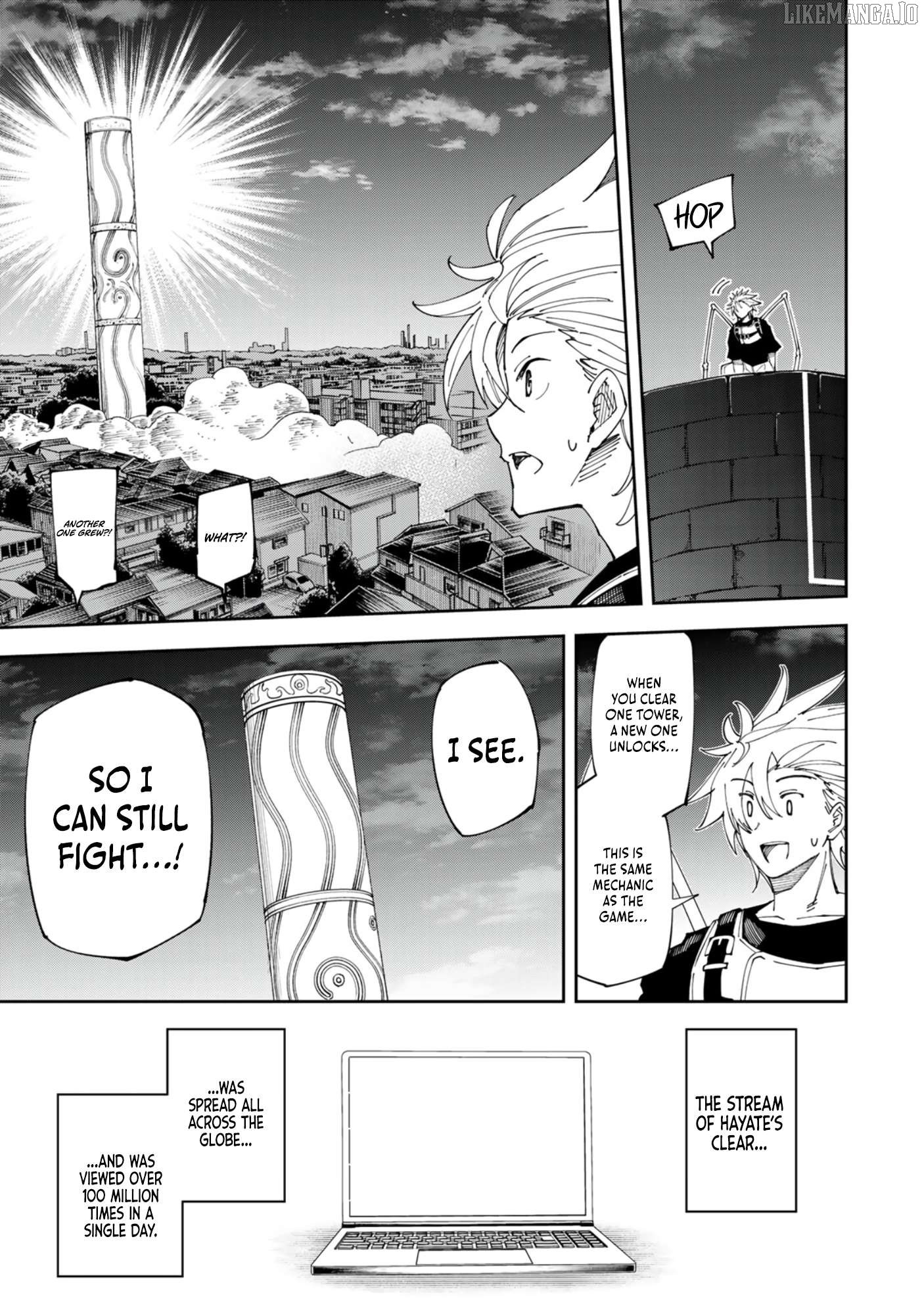 Yontou-ryuu no Saikyou Haishin-sha ~Yari Konda VR Game no Settei ge Genjitsu Sekai ni Hanei Sareta node, Haishi Yotei Datta Job de Musou Shimasu~ Chapter 2 - page 38