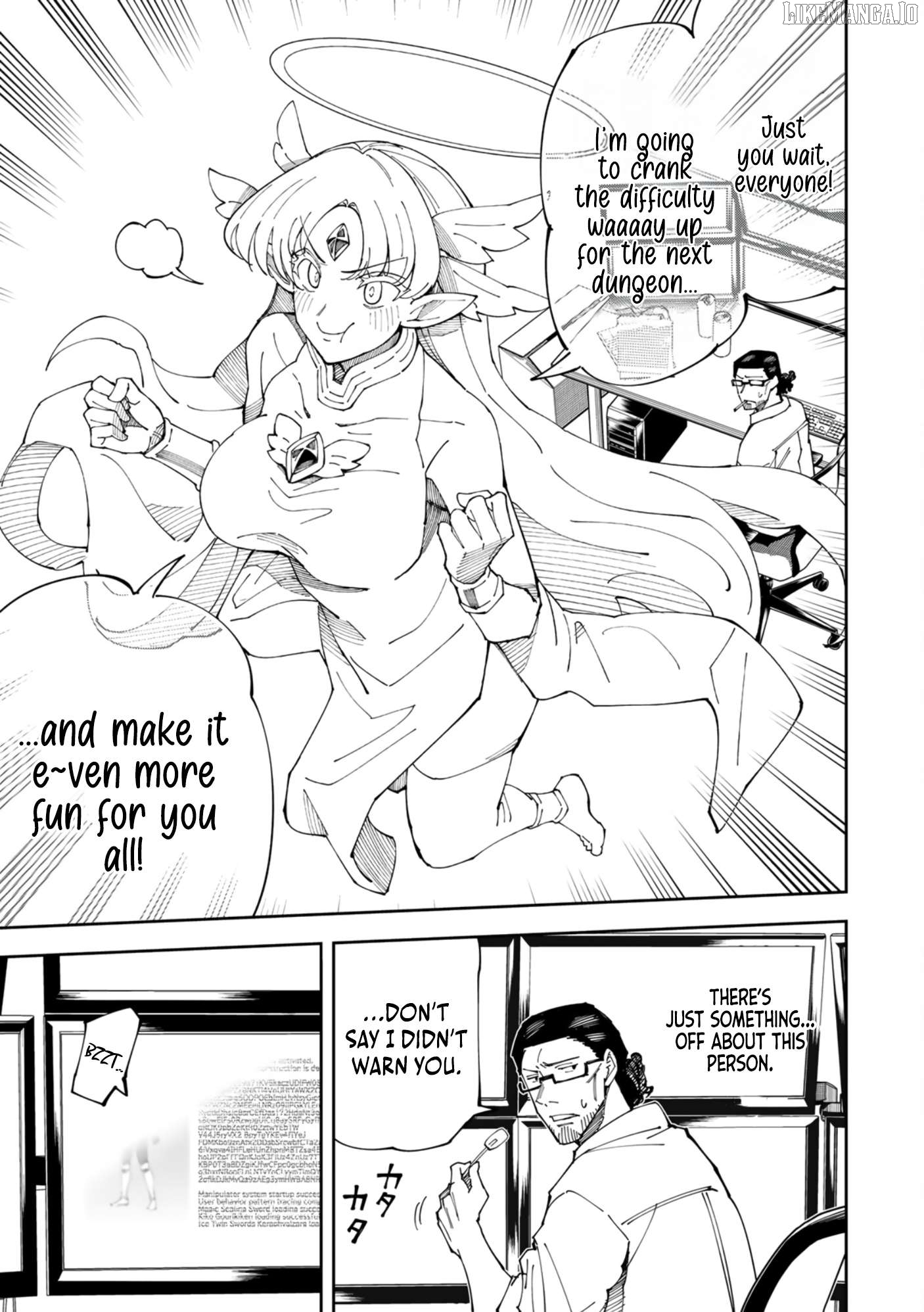 Yontou-ryuu no Saikyou Haishin-sha ~Yari Konda VR Game no Settei ge Genjitsu Sekai ni Hanei Sareta node, Haishi Yotei Datta Job de Musou Shimasu~ Chapter 2 - page 42