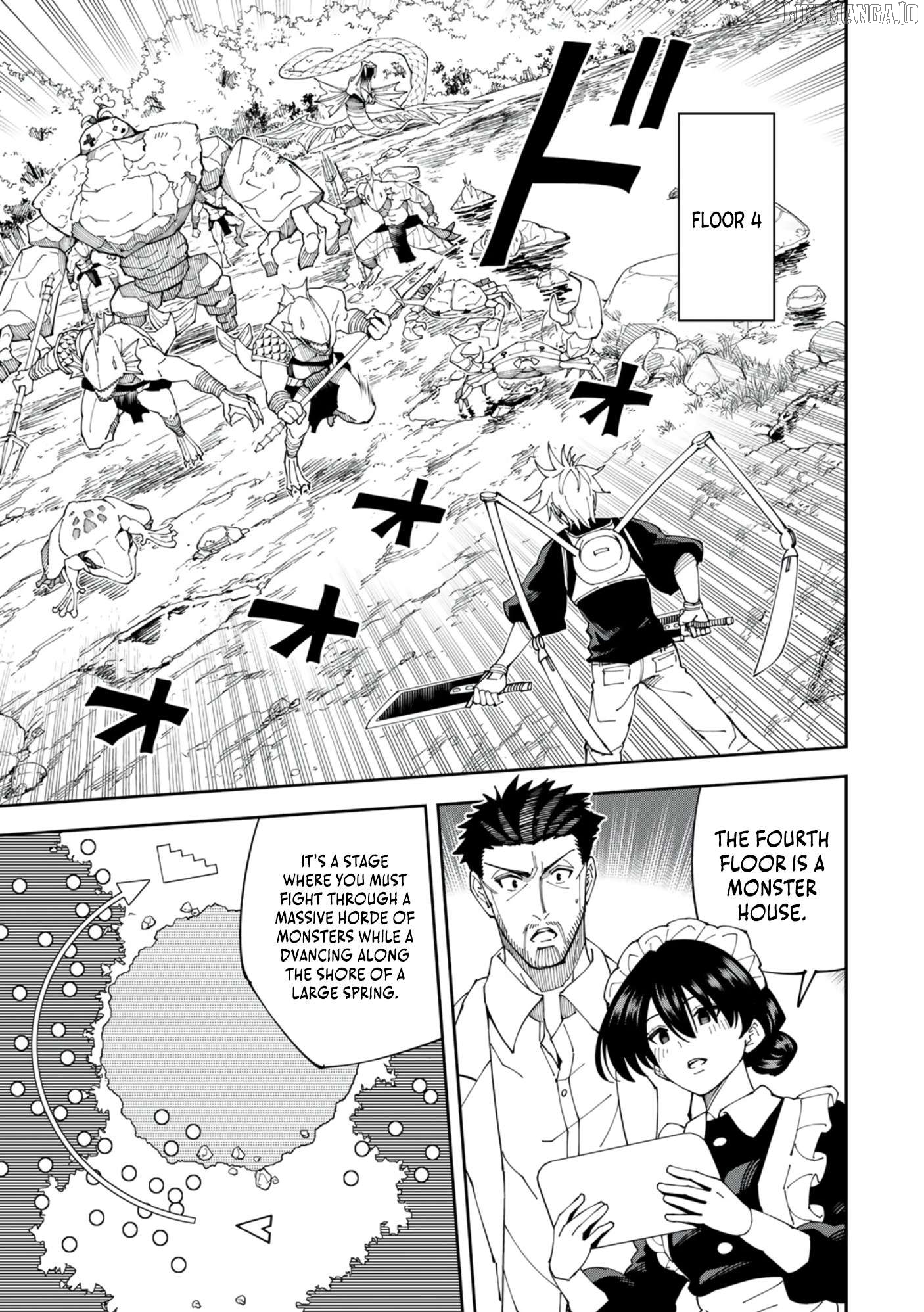 Yontou-ryuu no Saikyou Haishin-sha ~Yari Konda VR Game no Settei ge Genjitsu Sekai ni Hanei Sareta node, Haishi Yotei Datta Job de Musou Shimasu~ Chapter 5 - page 8