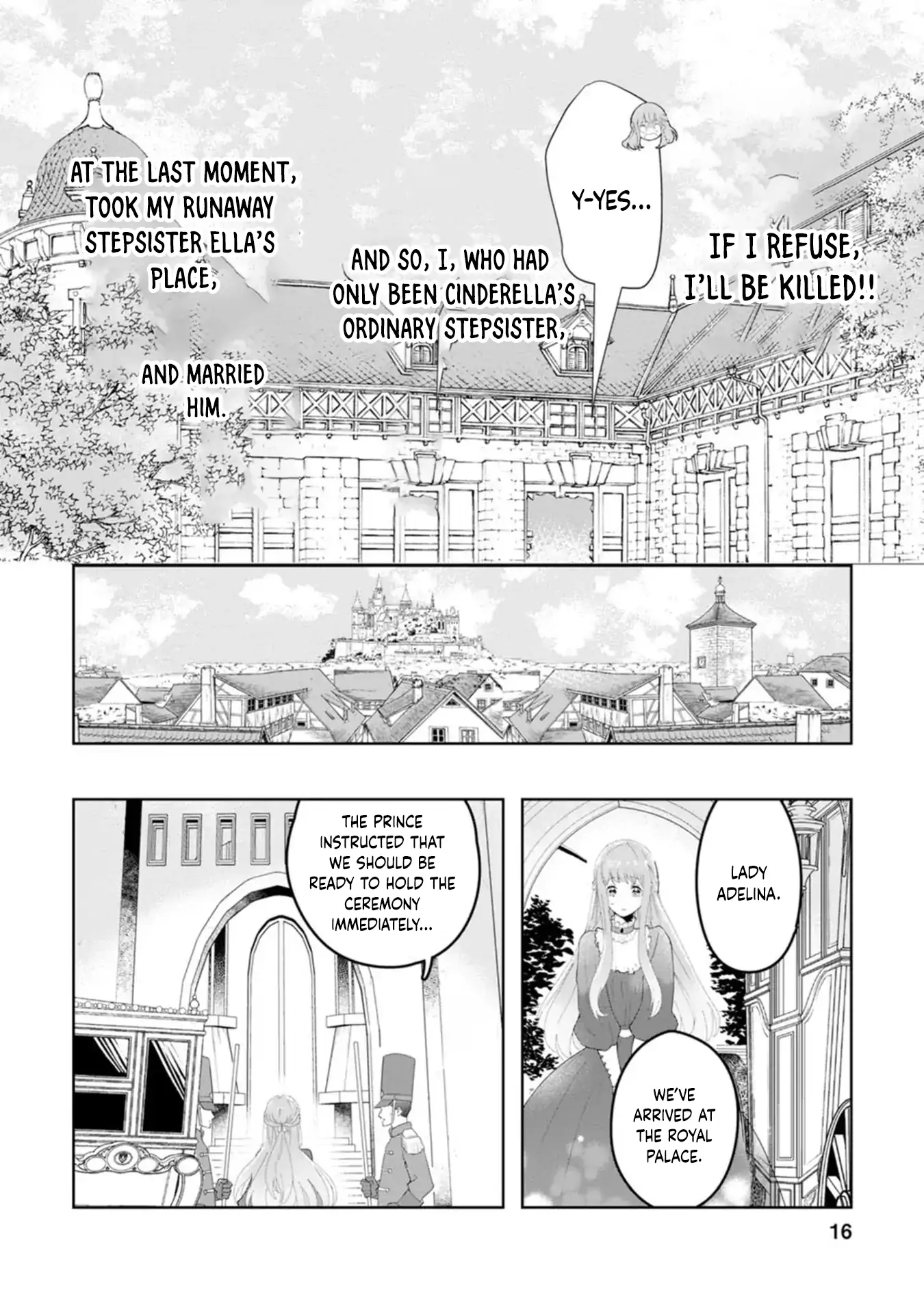 Cinderella’s Sister Became the Prince’s Bride, Living a Slow Life as the Stand-In Princess Chapter 1 - page 16