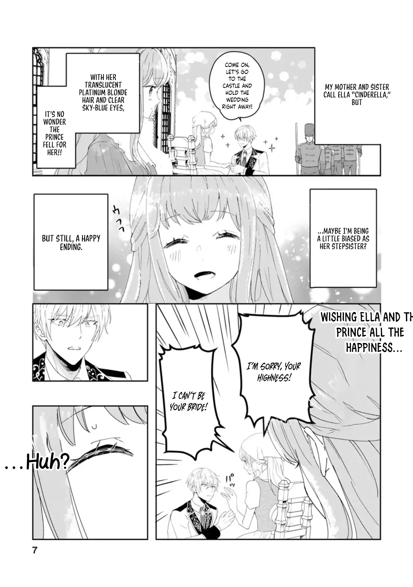 Cinderella’s Sister Became the Prince’s Bride, Living a Slow Life as the Stand-In Princess Chapter 1 - page 7