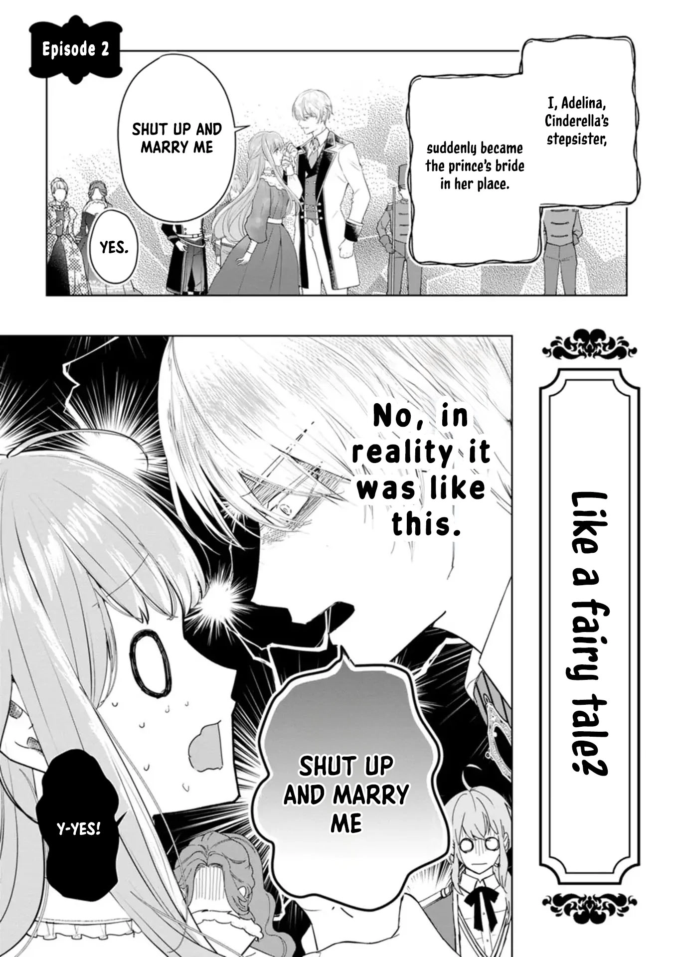 Cinderella’s Sister Became the Prince’s Bride, Living a Slow Life as the Stand-In Princess Chapter 2 - page 2