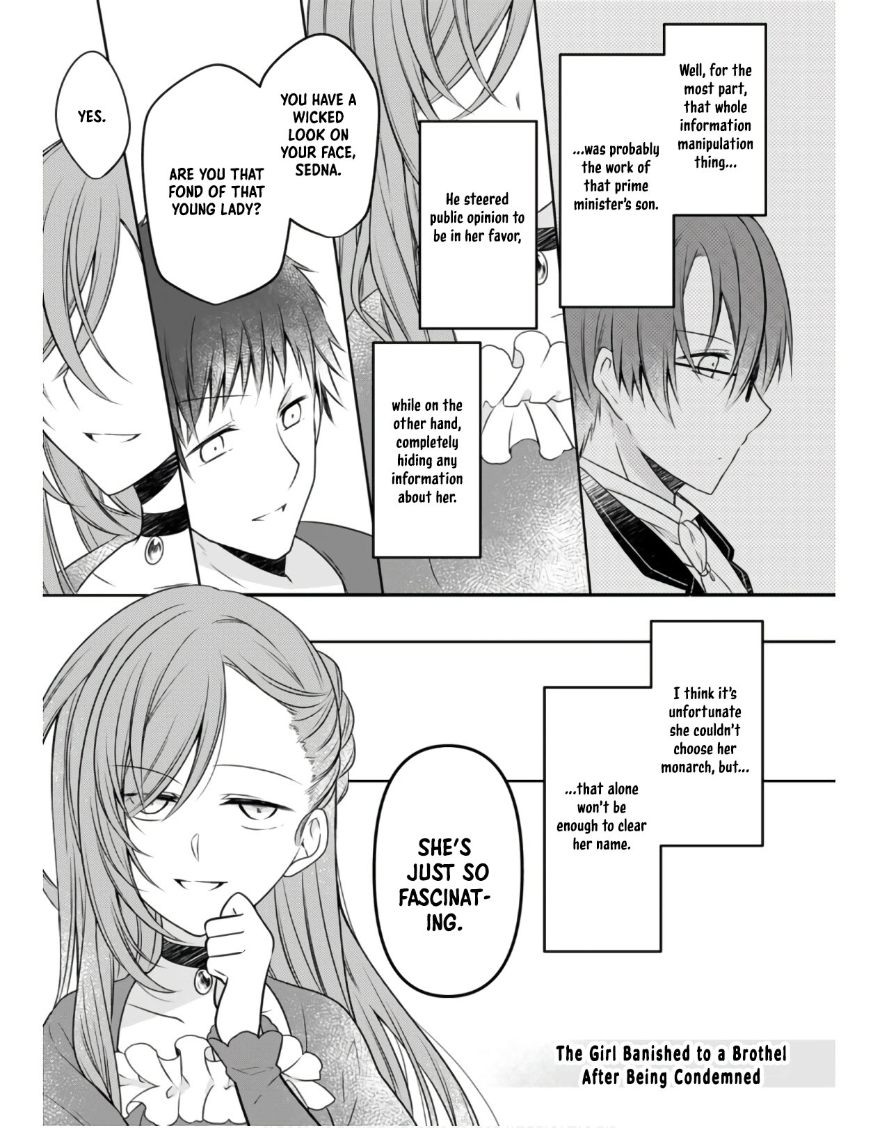 The Banished Villainess Enjoys Her Judgment Chapter 3 - page 6