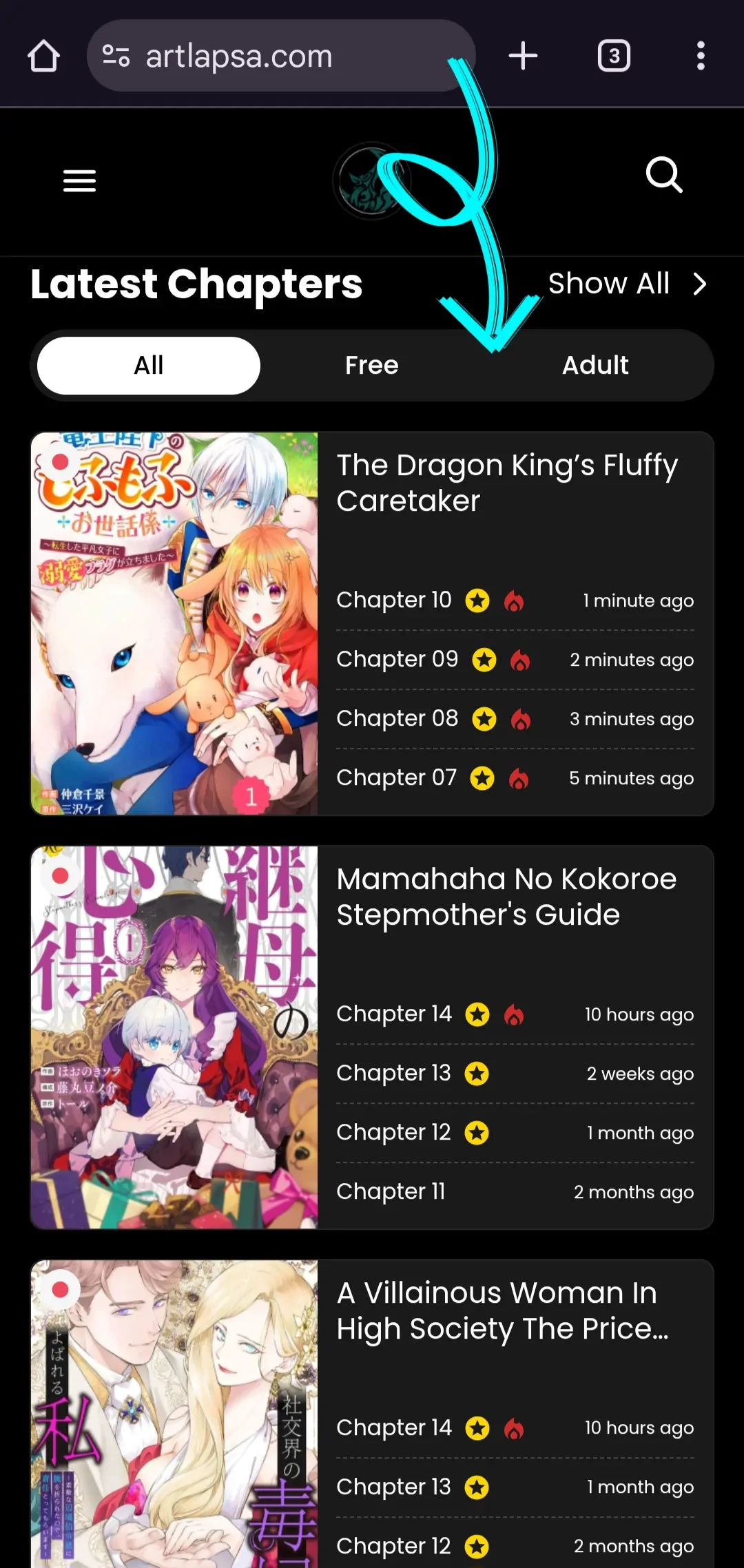 The Dragon King’s Fluffy Caretaker Chapter 3 - page 1