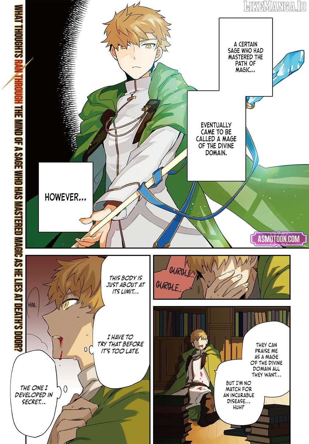 The Divine Mage: The God-Beloved Dropout Enters the Magic Academy Chapter 1 - page 2