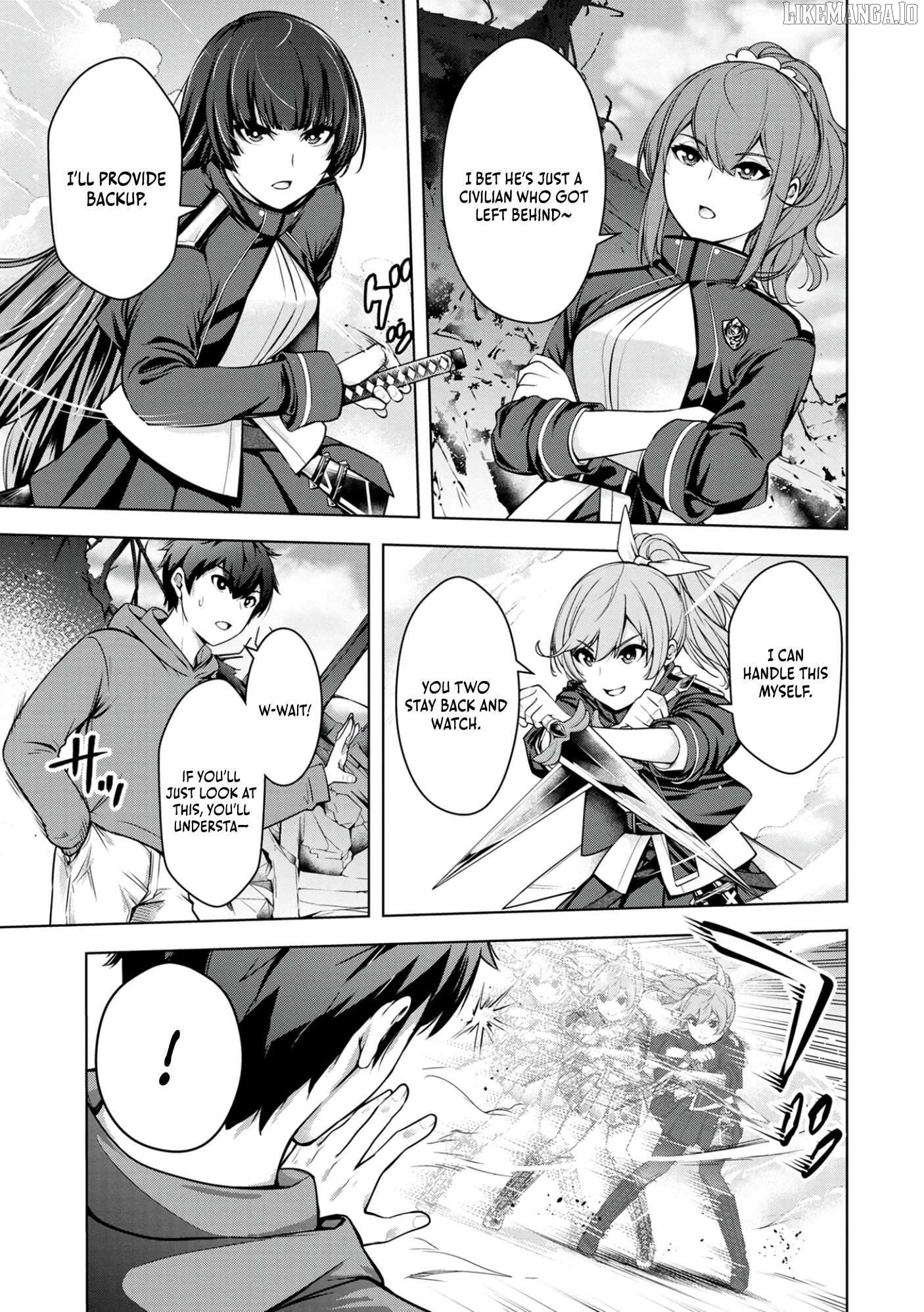 Kamigami no Kennou wo Ayatsurishi Mono ~Nouryoku Suuchi "0" de Sagesumareteiru Ore da ga, Jitsu wa Sekai Saikyou no Ikkaku~ Chapter 2 - page 4