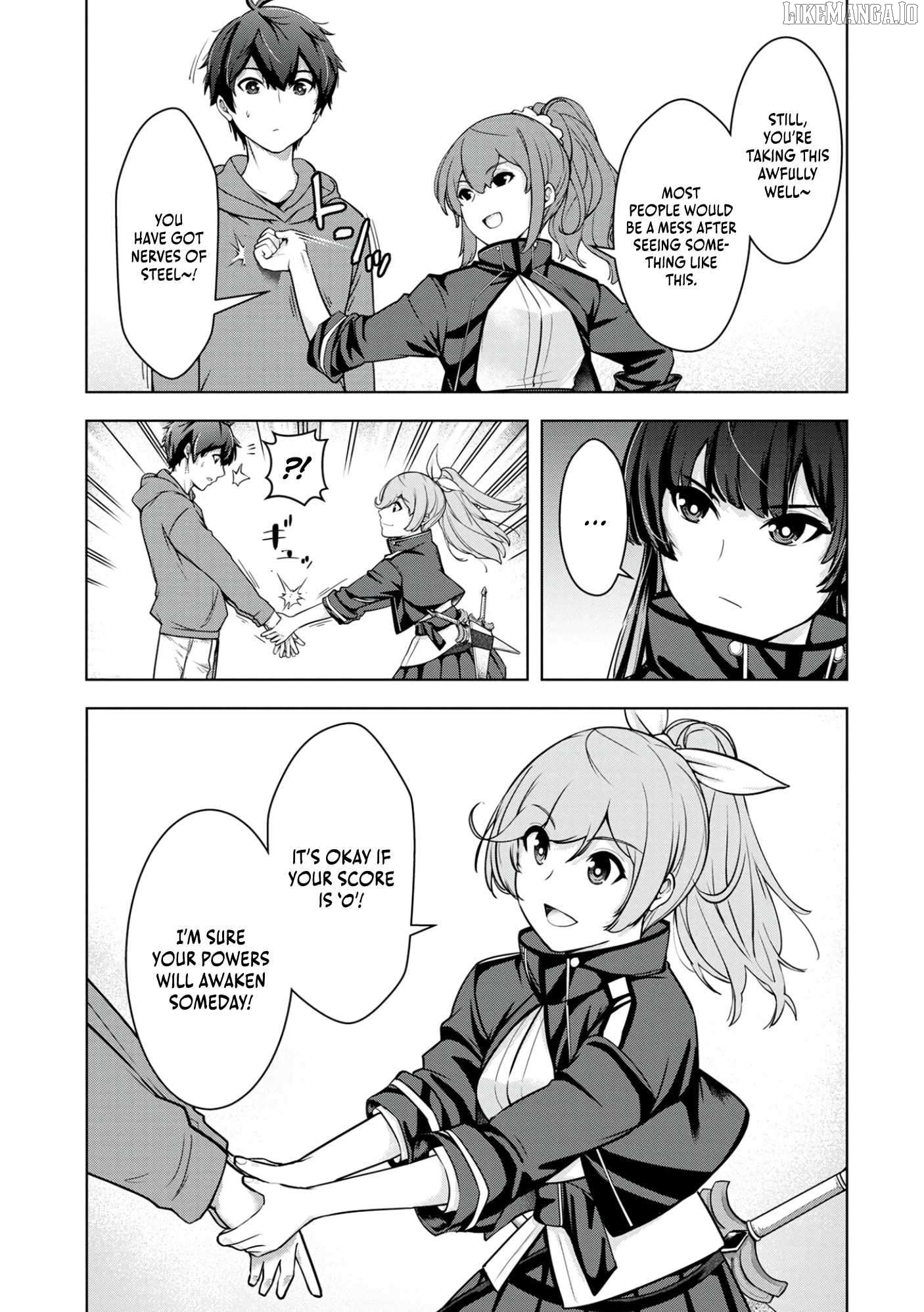 Kamigami no Kennou wo Ayatsurishi Mono ~Nouryoku Suuchi "0" de Sagesumareteiru Ore da ga, Jitsu wa Sekai Saikyou no Ikkaku~ Chapter 2 - page 8