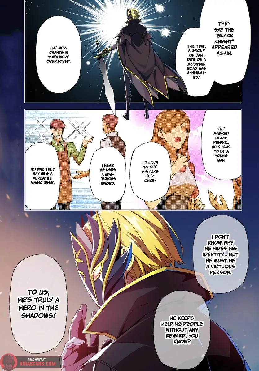 My Identity as the Masked Black Knight Is Out, So I’m Done Holding Back the Academy. Chapter 1 - page 1