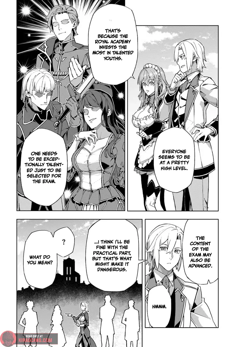 My Identity as the Masked Black Knight Is Out, So I’m Done Holding Back the Academy. Chapter 1 - page 24