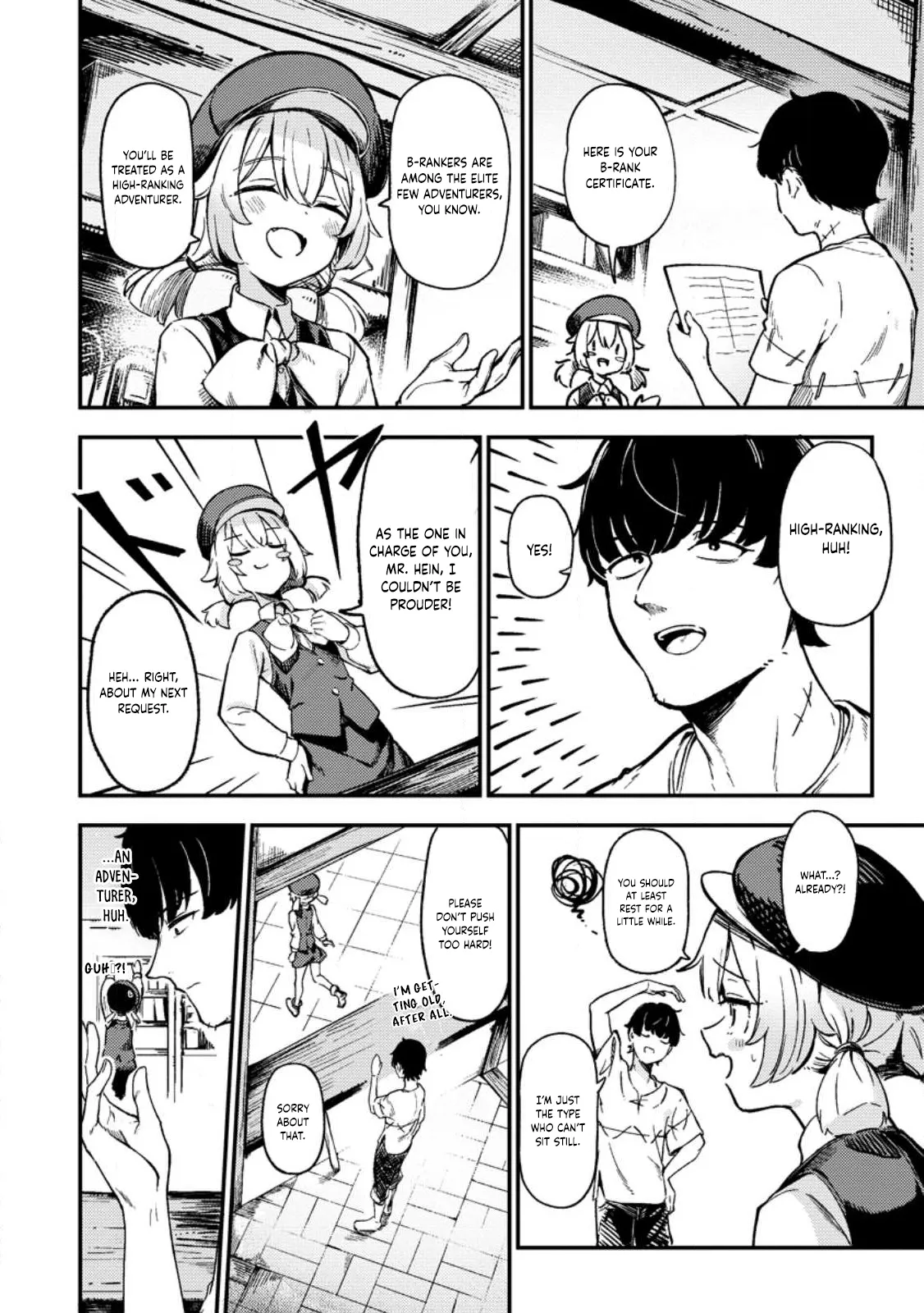 Saikyou Kyuutei Shinan-yaku no Ossan, Tsuihousareta Hekichi de Musou Suru ~Maboroshi to Natta Shuzoku no Bishoujo-tachi o Sodatete Henkyou o Kaitaku~ Chapter 1 - page 9