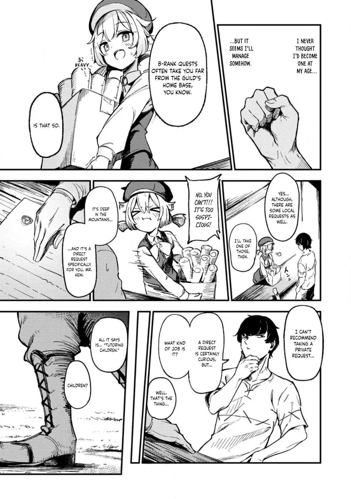 Saikyou Kyuutei Shinan-yaku no Ossan, Tsuihousareta Hekichi de Musou Suru ~Maboroshi to Natta Shuzoku no Bishoujo-tachi o Sodatete Henkyou o Kaitaku~ Chapter 1 - page 10