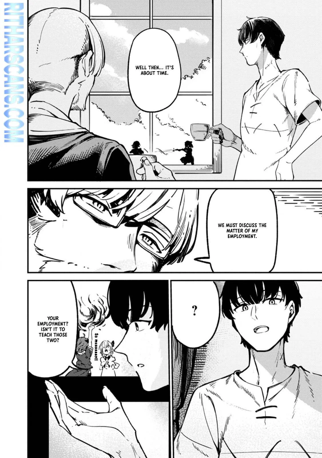 Saikyou Kyuutei Shinan-yaku no Ossan, Tsuihousareta Hekichi de Musou Suru ~Maboroshi to Natta Shuzoku no Bishoujo-tachi o Sodatete Henkyou o Kaitaku~ Chapter 2.1 - page 3