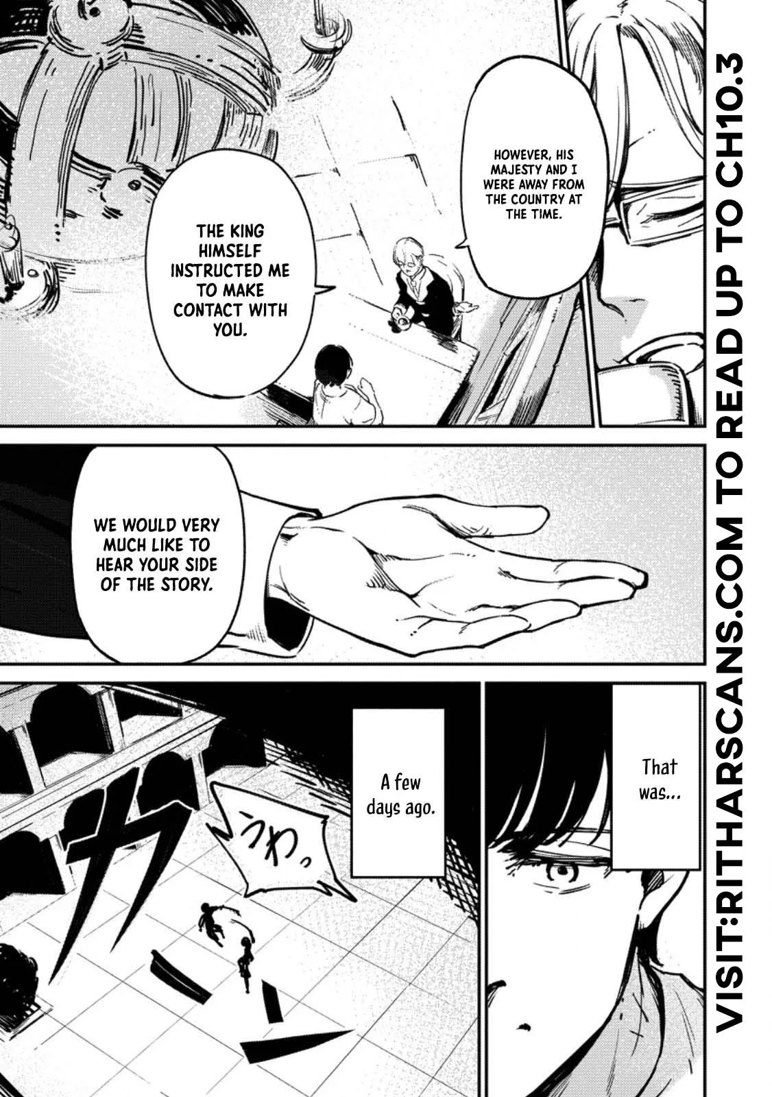Saikyou Kyuutei Shinan-yaku no Ossan, Tsuihousareta Hekichi de Musou Suru ~Maboroshi to Natta Shuzoku no Bishoujo-tachi o Sodatete Henkyou o Kaitaku~ Chapter 2.1 - page 5